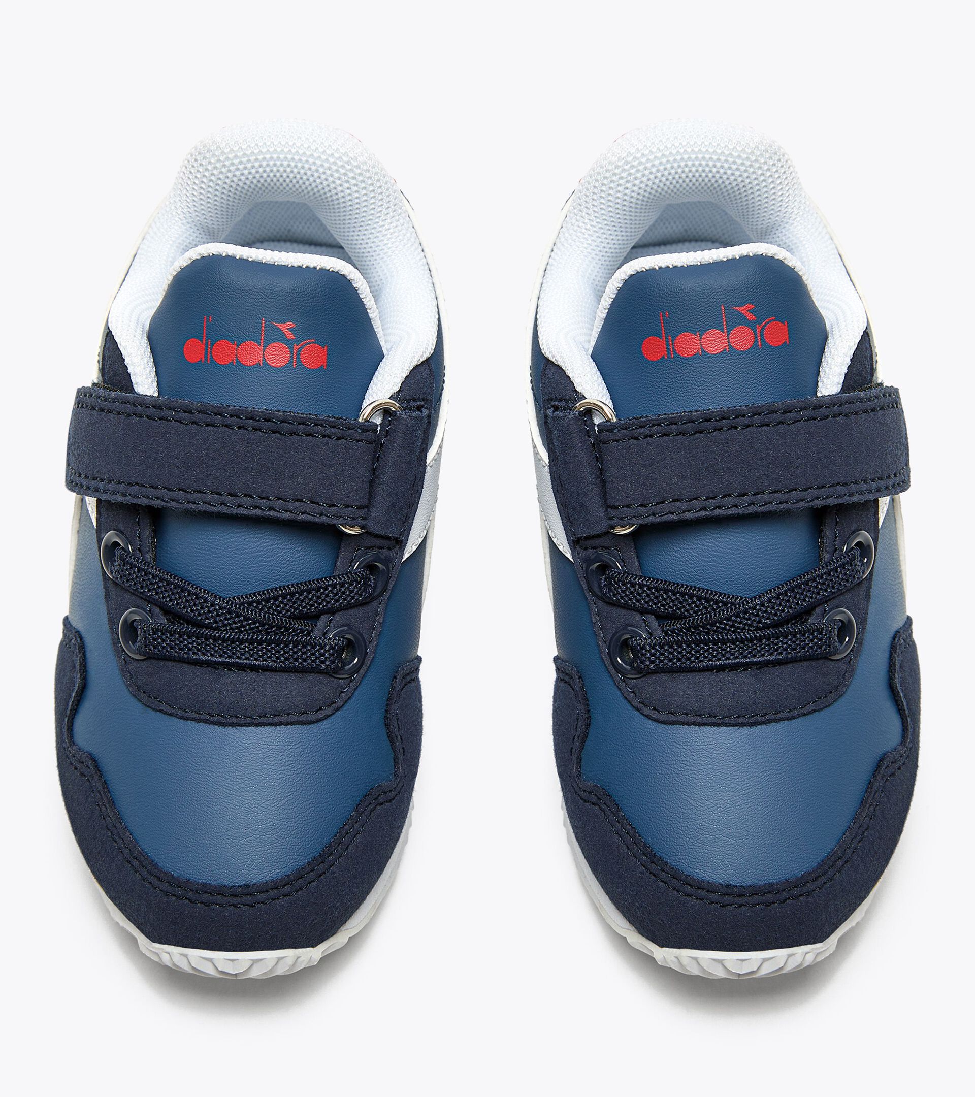 Zapatilla deportiva - Niños pequeños 1-4 años SIMPLE RUN TD AZUL BANDERIN/BLANCO - Diadora