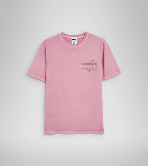 T-SHIRT SS MANIFESTO PALETTE, WILD ROSE Organic cotton T-shirt - Unisex T-SHIRT SS MANIFESTO PALETTE WILD ROSE - Diadora