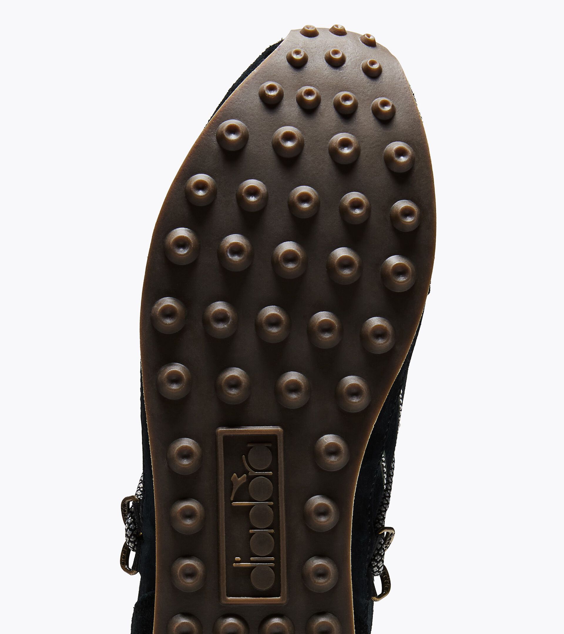 Leather Sneaker - Low-Profile - All-gender RALLY FLOW WN BLACK - Diadora