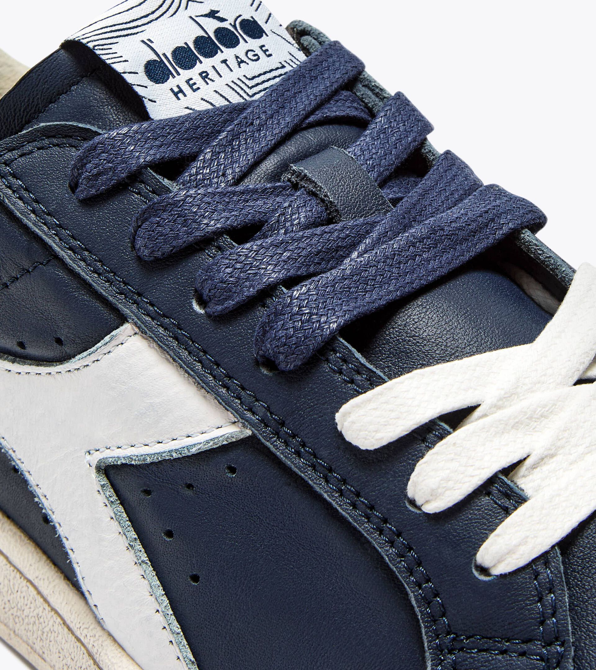 Heritage sneaker made from leather - All-gender PRESTIGE USED BLUE CASPIAN SEA - Diadora