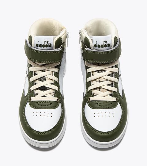 RAPTOR MID TARTAN PS, VERDE FIFLE Zapatilla deportiva - Niños 4-8 años RAPTOR MID TARTAN PS VERDE FIFLE - Diadora