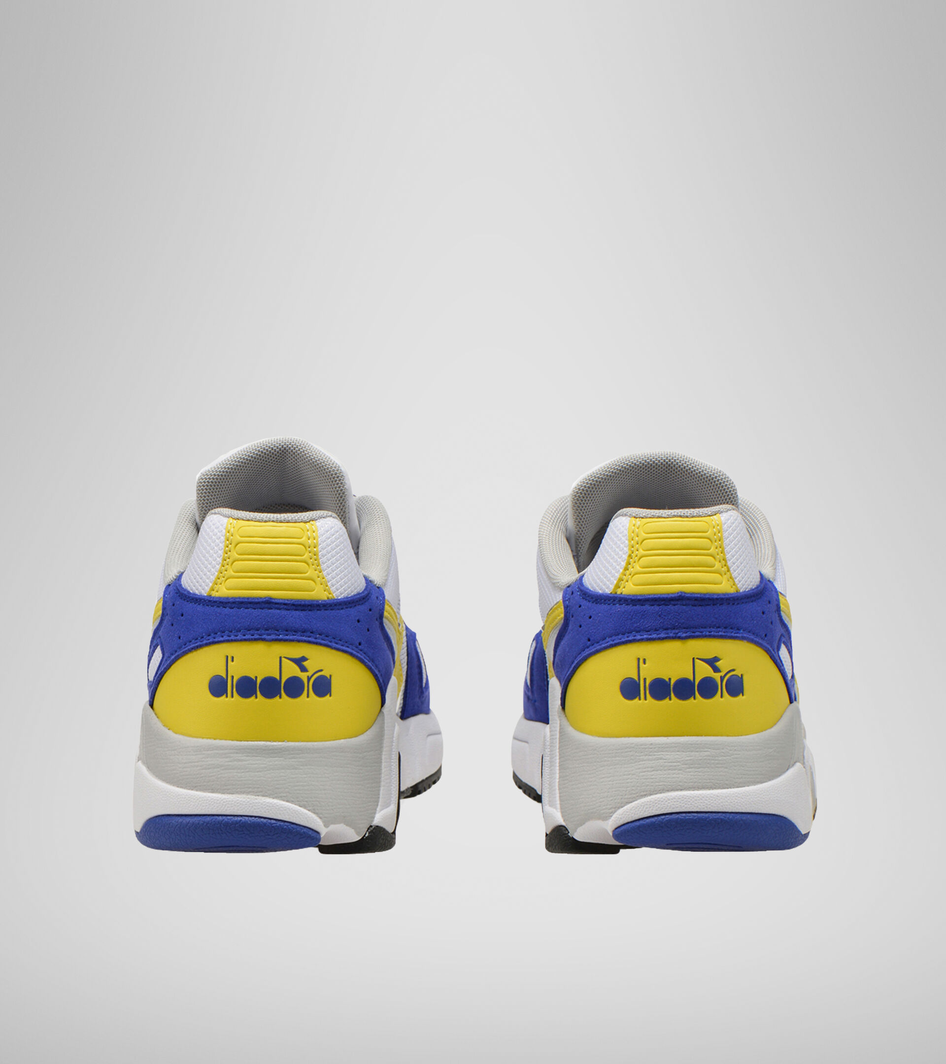 Sports shoe - Men MYTHOS SUEDE WHT/SODALITE BLUE/GRN SHEEN - Diadora