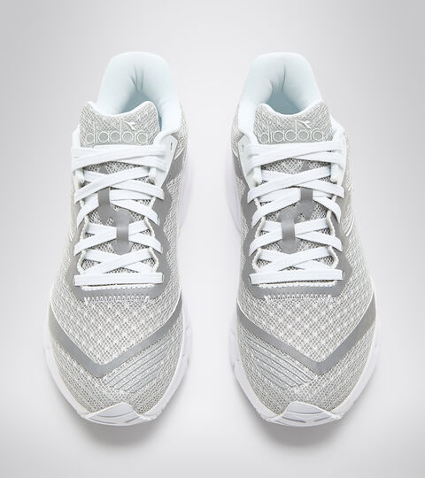MYTHOS BLUSHIELD VOLO 2 GLAM W, ARGENTO DD/BIANCO Chaussures de running - Femme MYTHOS BLUSHIELD VOLO 2 GLAM W ARGENTO DD/BIANCO - Diadora