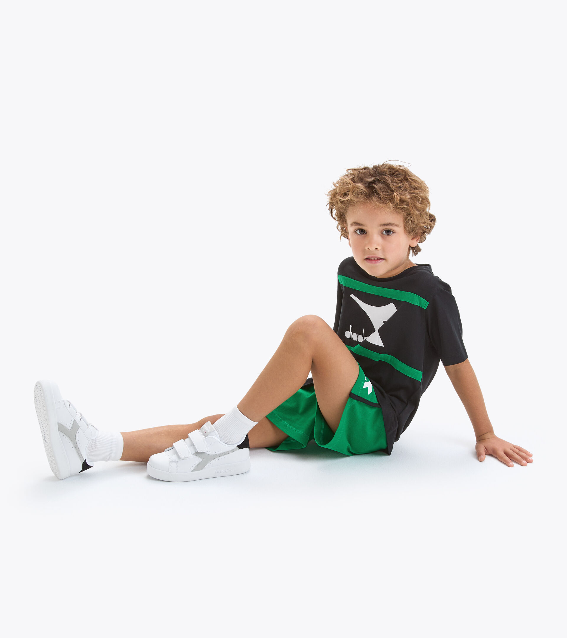 Conjunto deportivo - Niño JB.SET SS SPORT ART NEGRO - Diadora