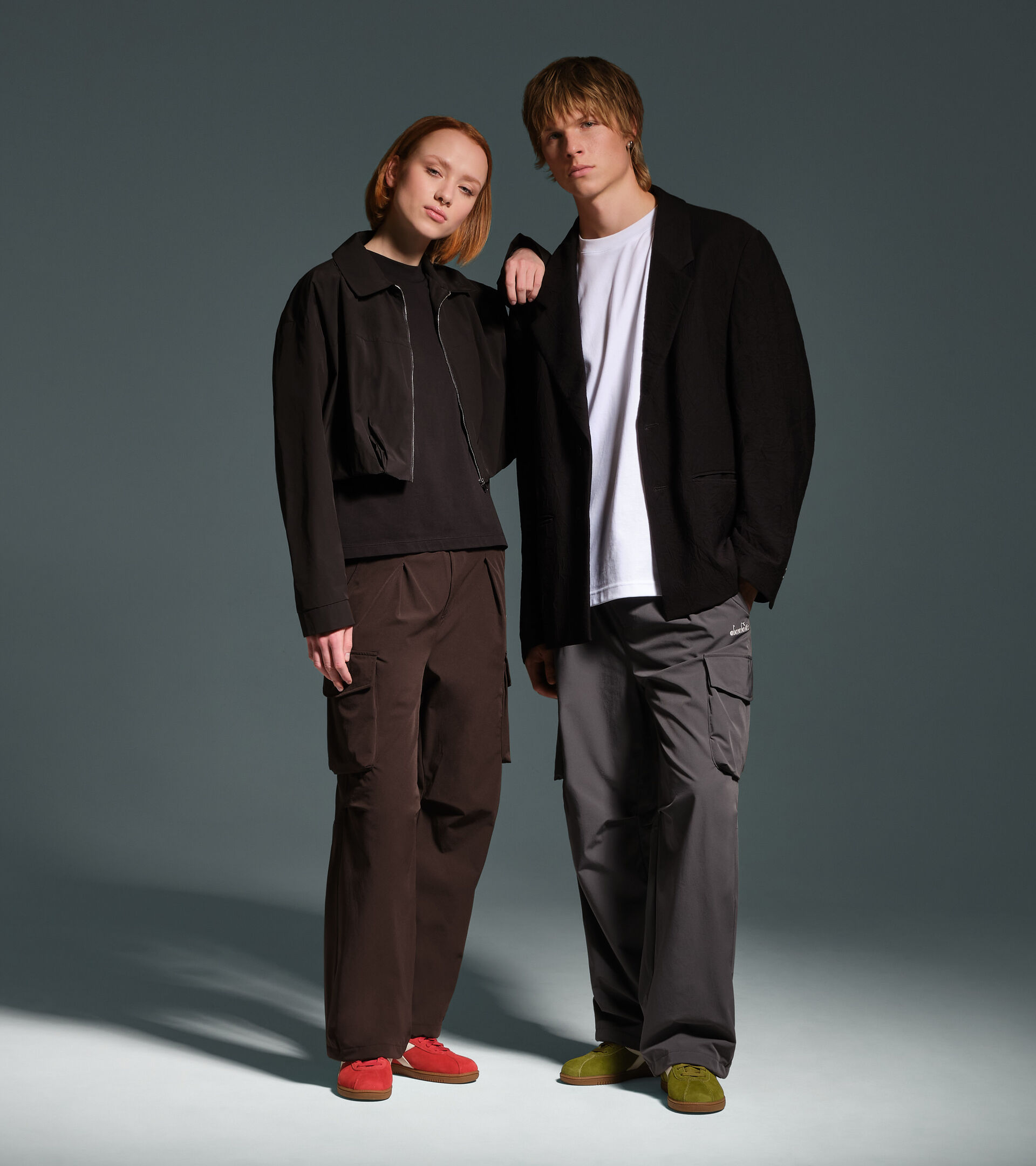 Winter cargo trousers - Exclusive e-commerce & Cortina Store - All-gender CARGO PANTS BROWN - Diadora