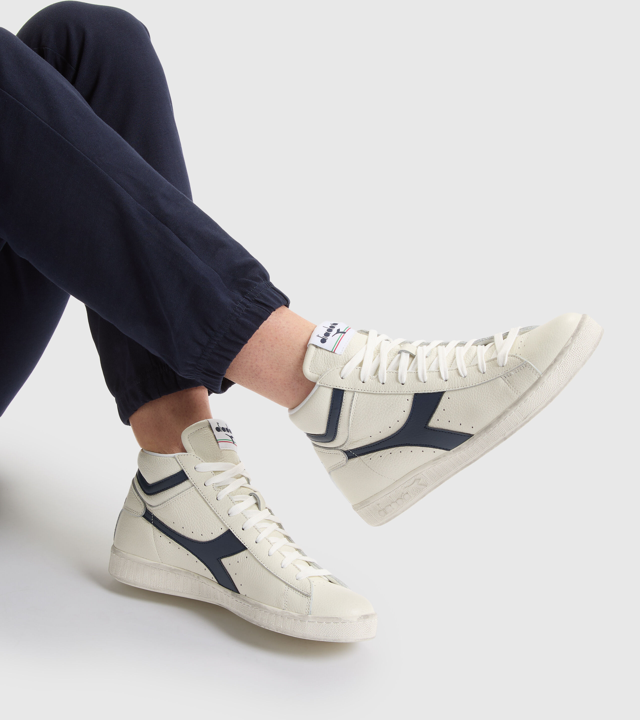 Diadora game l sales waxed uomo blu