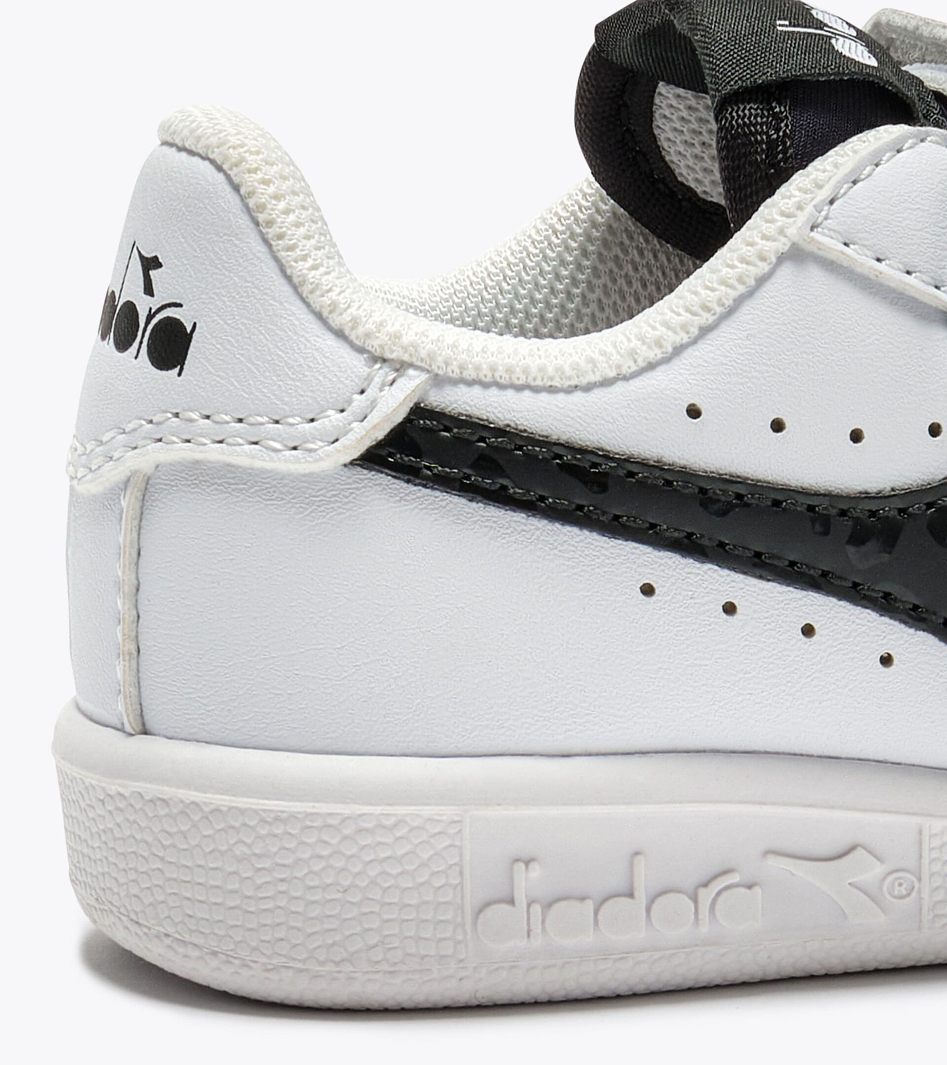 Velcro-closure kids&rsquo; shoe - 1 to 4 years old  GAME P POOL TD BLACK - Diadora