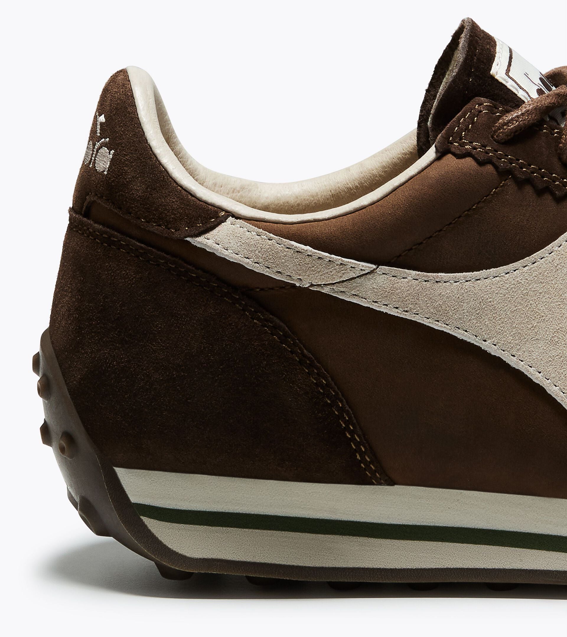 Leather Sneaker - Low-Profile - All-gender RALLY WAXED BROWN CHESTNUT - Diadora