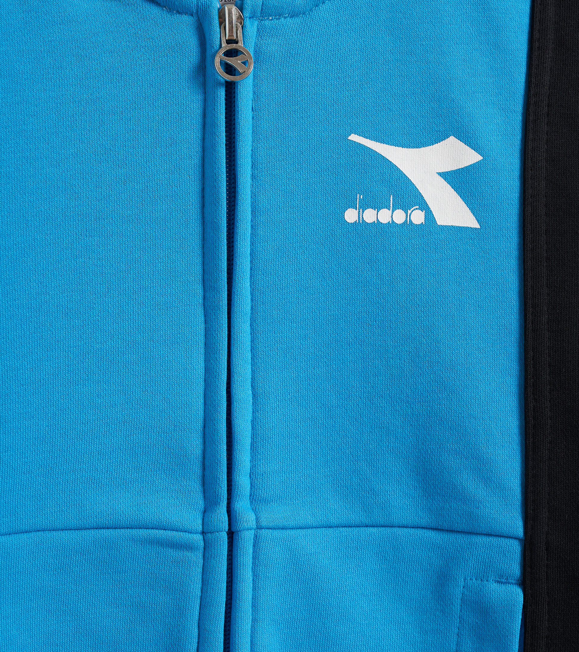 Tracksuit - Kids JB.TRACKSUIT FZ HOOPLA BLACK - Diadora