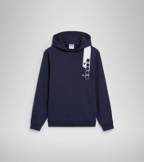 HOODIE ICON, BLU CLASSICO Apparel Sportswear UOMO HOODIE ICON BLU CLASSICO Diadora