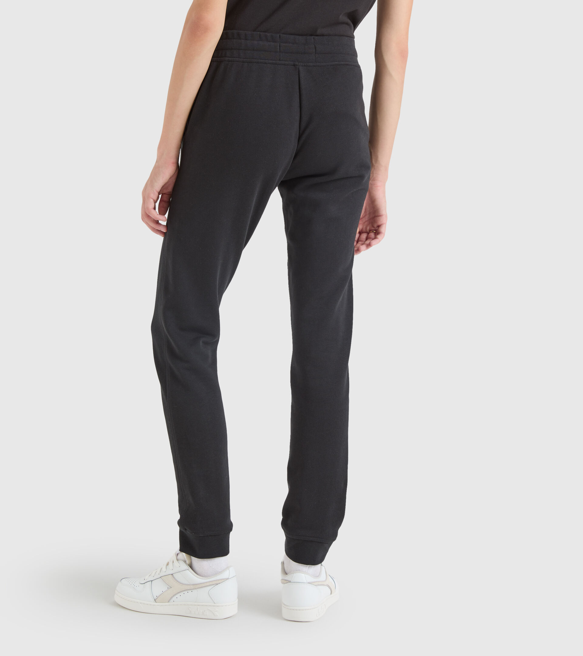 Pantalón deportivo de algodón - Mujer L. JOGGER PANT MII NEGRO - Diadora