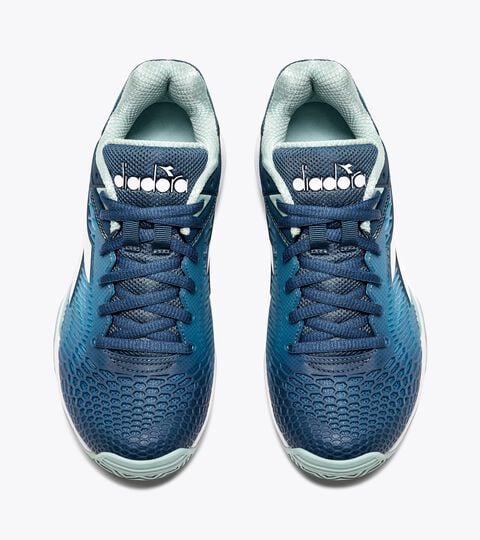 Tennis shoes for hard surfaces or clay courts - Women SPEED COMPETITION 7+ W AG LEGION BLUE/SURF SPRAY/WHITE - Diadora