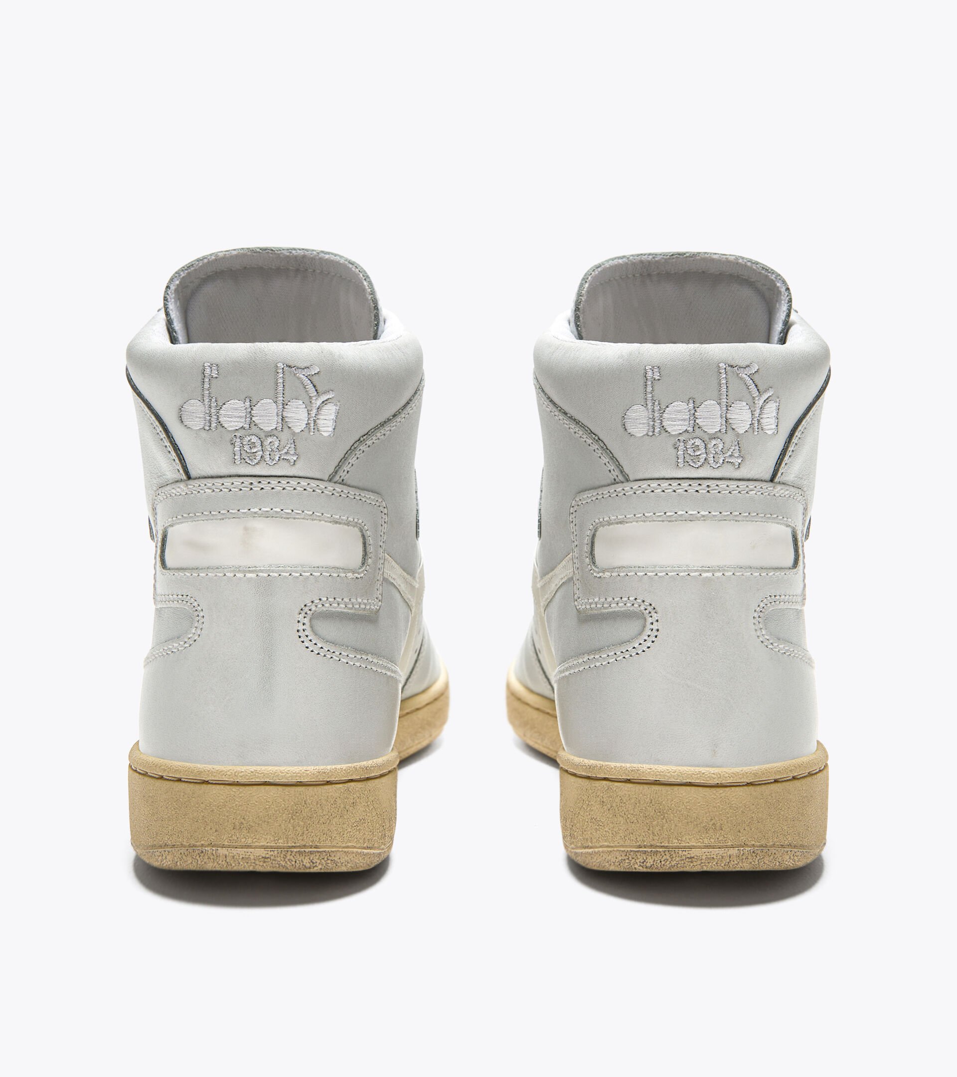 Heritage shoe - Unisex MI BASKET USED WHITE /WHITE - Diadora