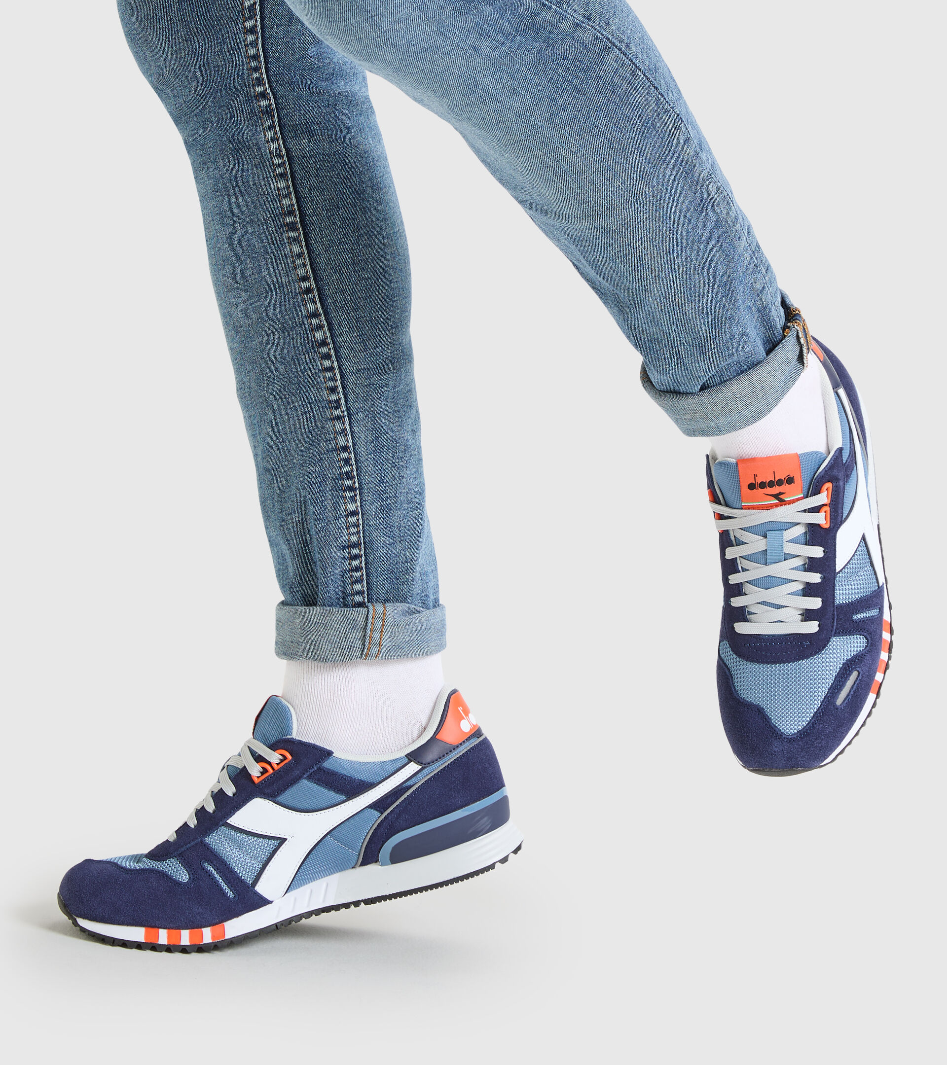 Sportschuh - Herren TITAN BLAU SCHATTEN/CABAN BLAU - Diadora