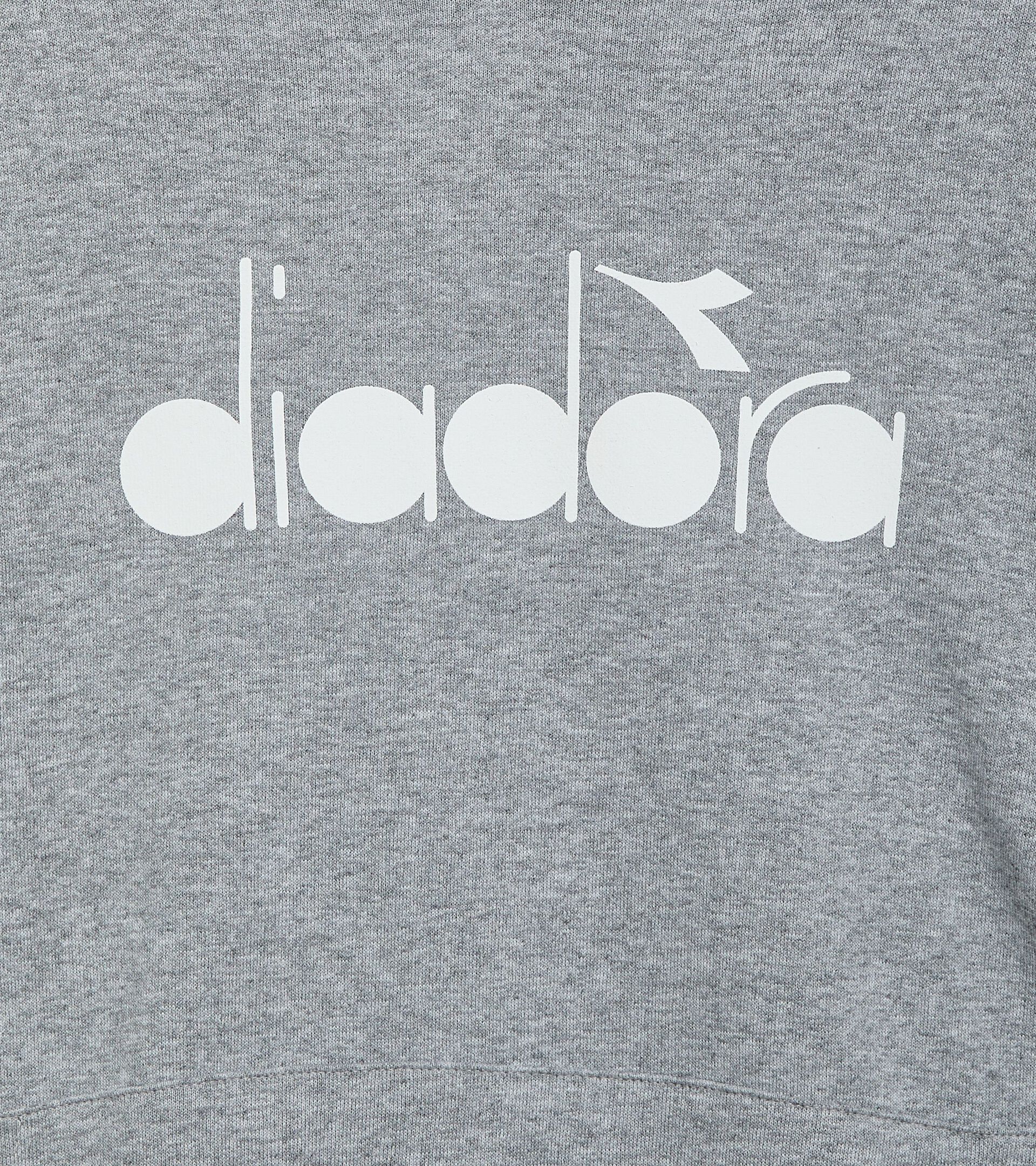 Sweat-shirt de sport à capuche - Made in Italy - Gender Neutral HOODIE LOGO GRATTE CIEL MELANGE - Diadora