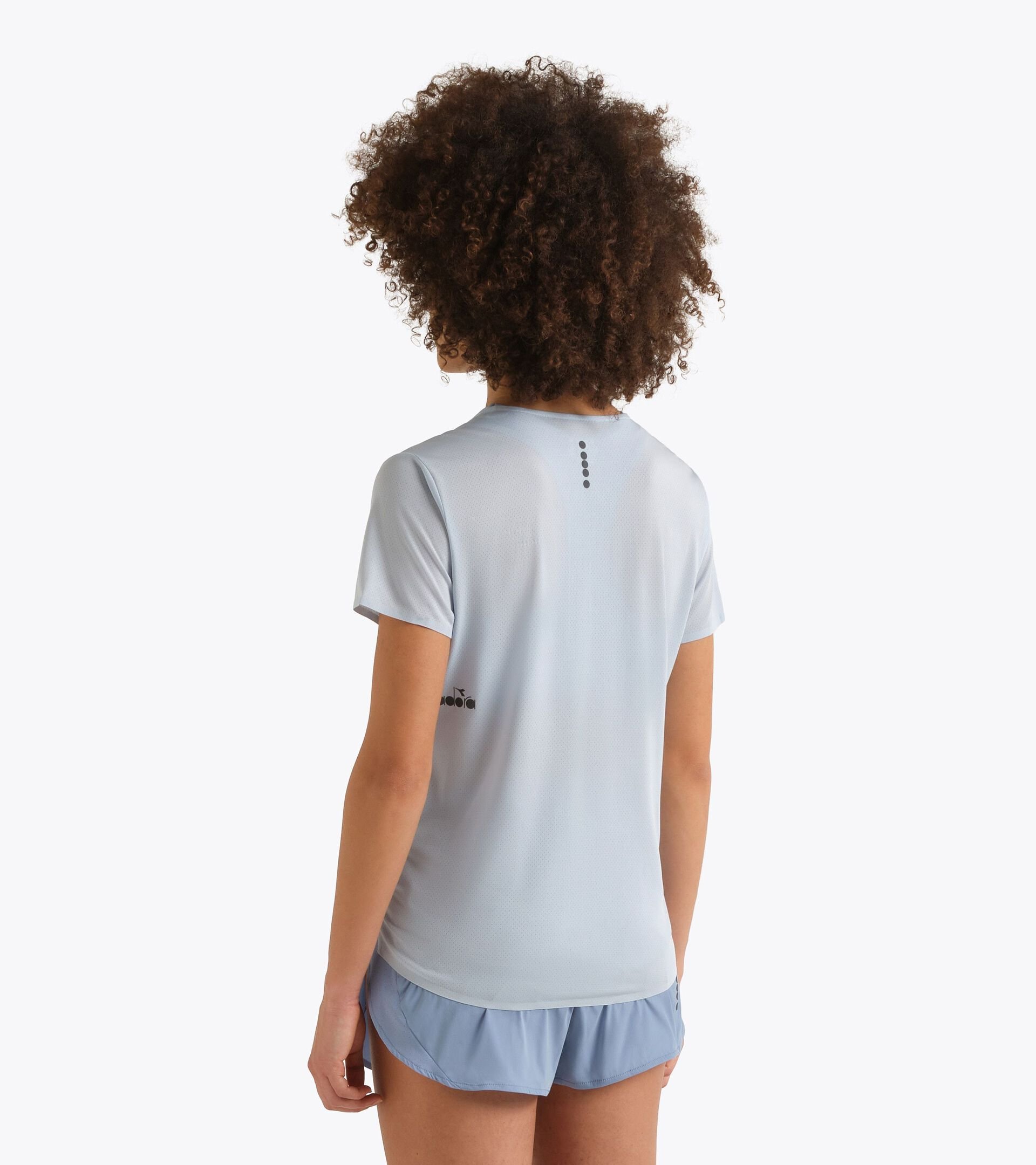 Super Light FIBRAZERO t-shirt  - Running - Women&rsquo;s
 L. SS T-SHIRT SUPER LIGHT FIBRAZERO SKYRIDE - Diadora