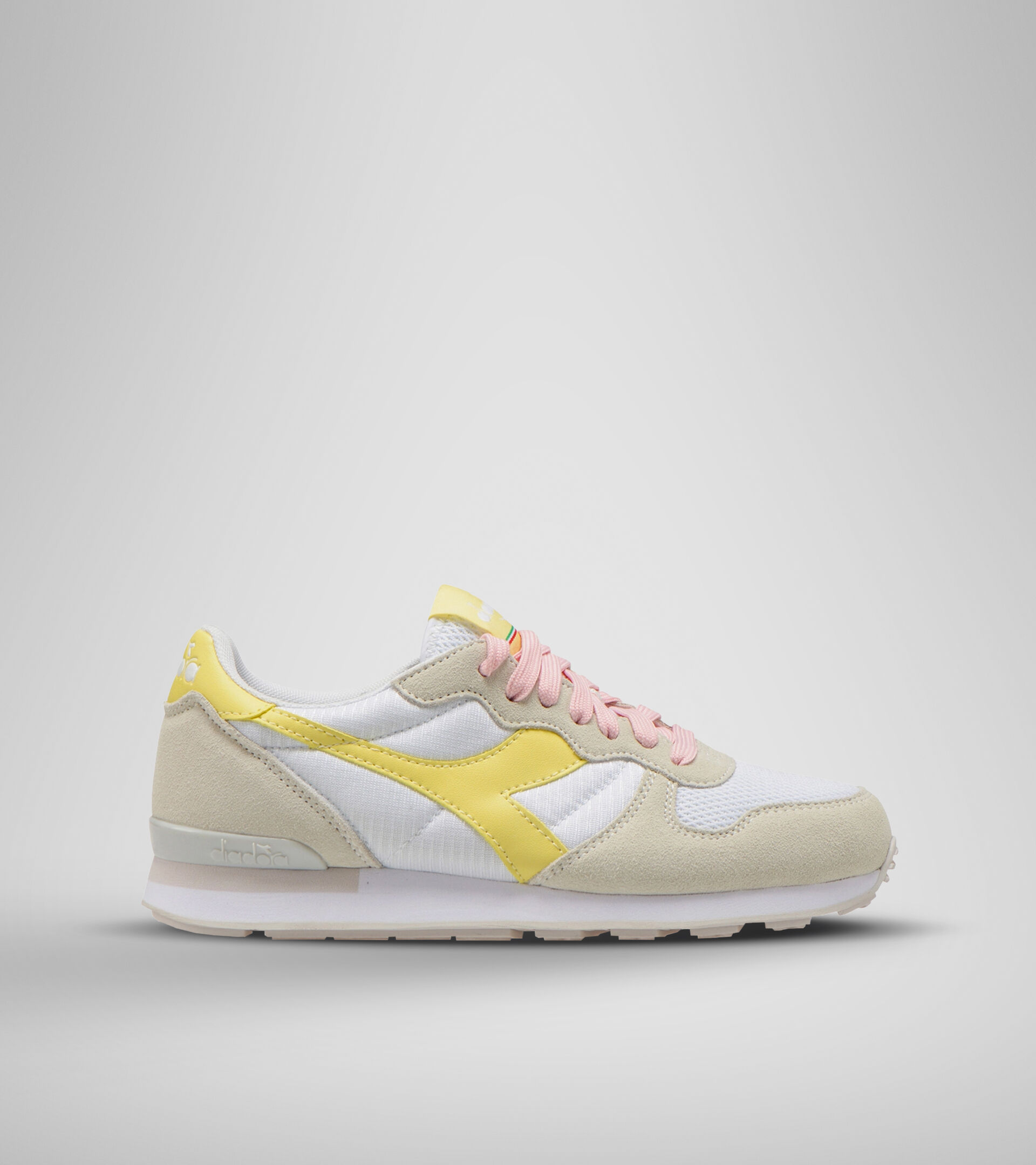 Footwear Sportswear DONNA CAMARO WN WHITE/POPCORN Diadora