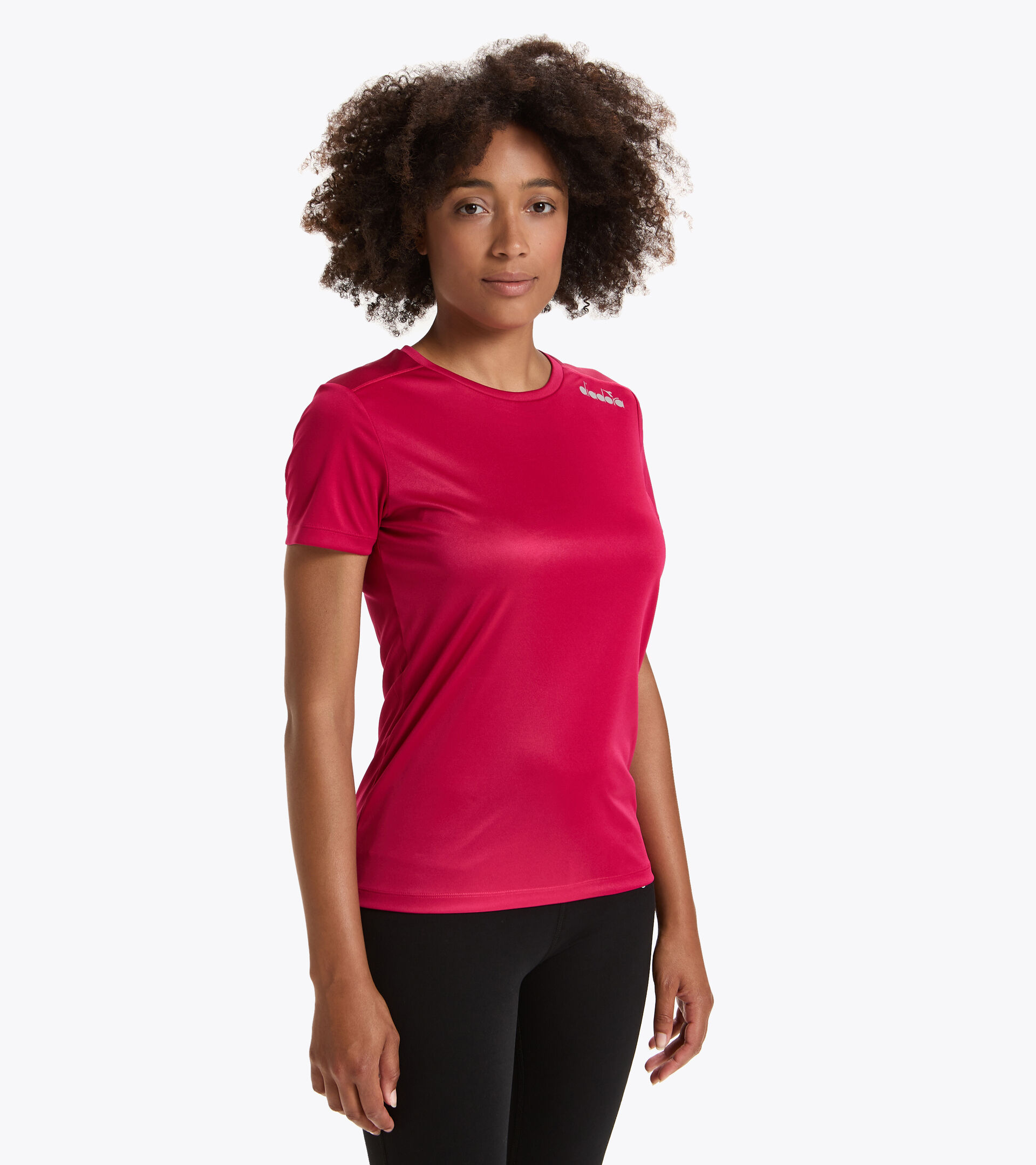 Running T-shirt - Women L. SS CORE TEE JAZZY - Diadora