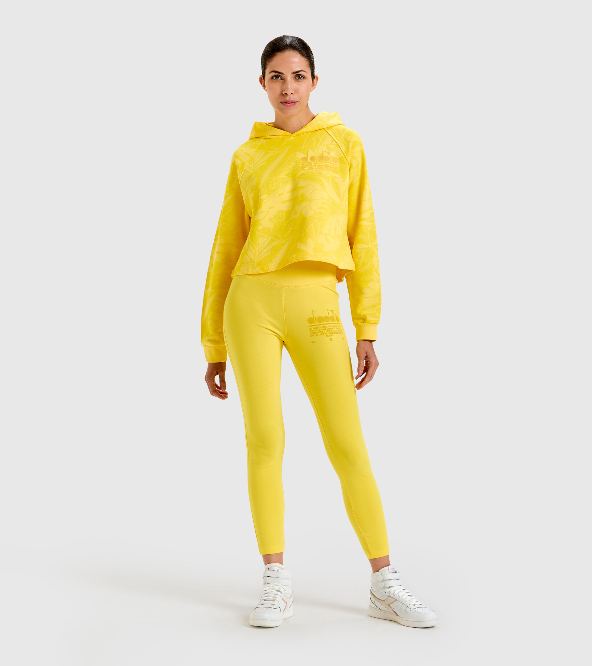 Leggings elásticos - Mujer L. LEGGINGS MANIFESTO LENTE AMARILLA - Diadora