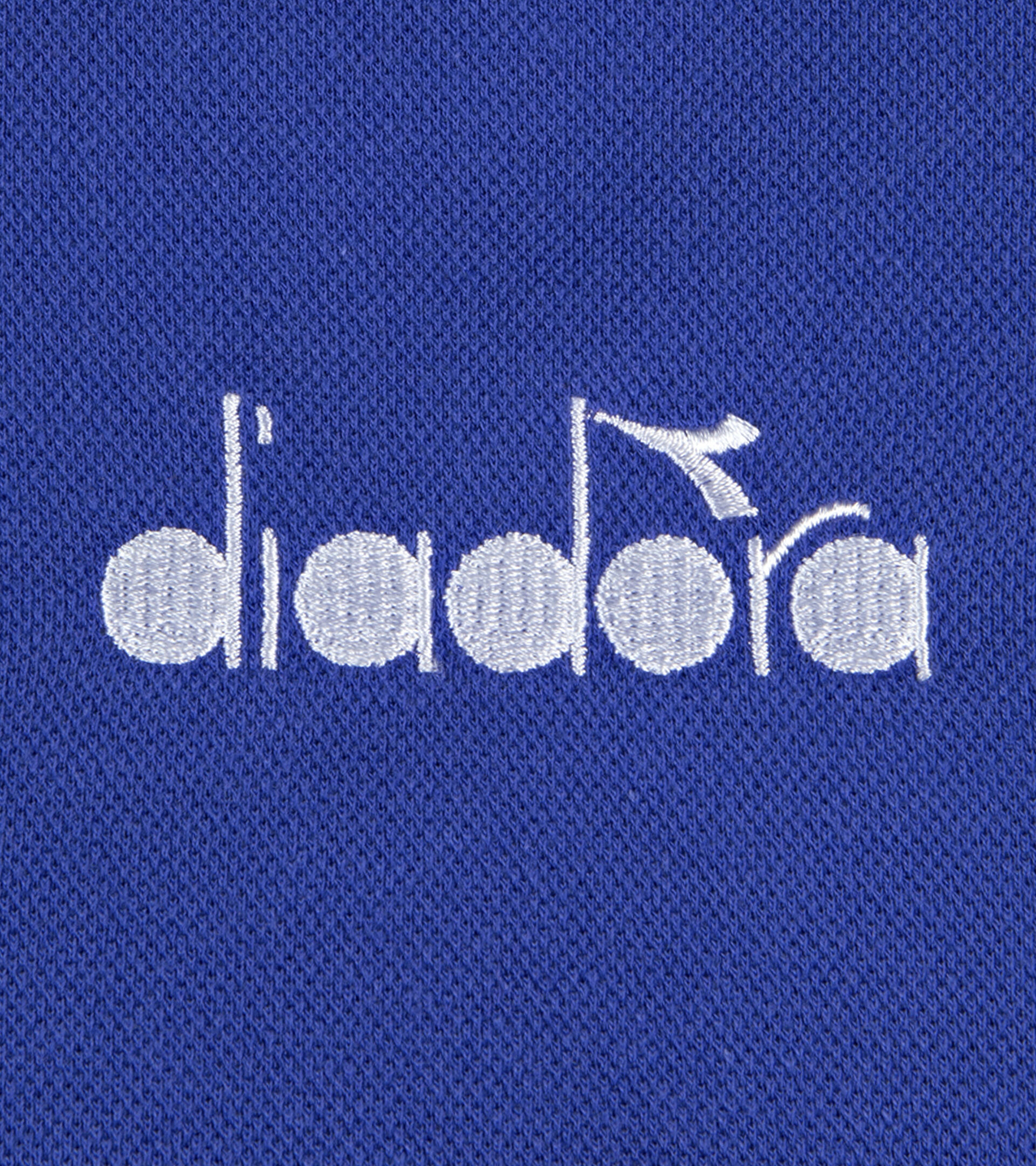Tennis polo shirt - Men POLO STATEMENT SS BLUE REGISTA - Diadora