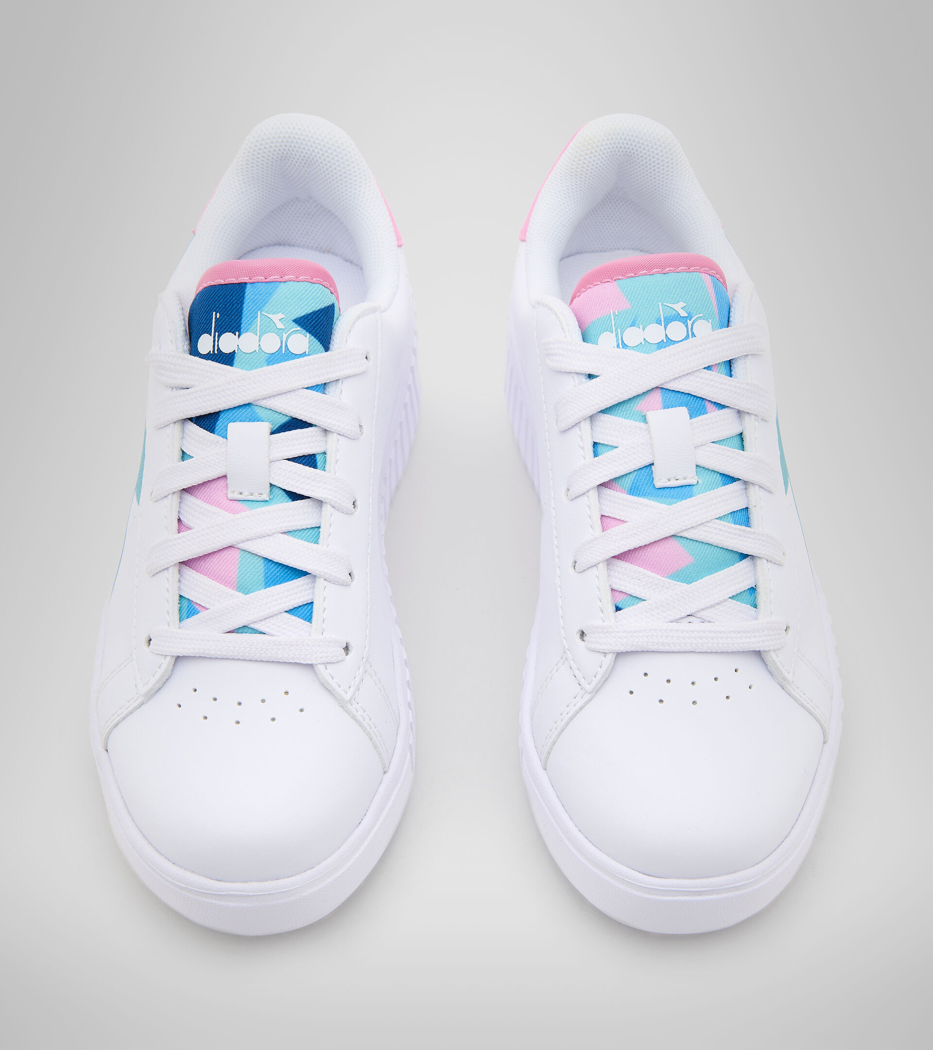 Sports shoes - Kids 4-8 years GAME STEP WONDERLAND PS WHITE/FUCHSIA PINK - Diadora