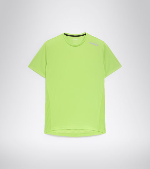 SS CORE TEE, VERDE LIMA Camiseta para correr - Hombre SS CORE TEE VERDE LIMA - Diadora