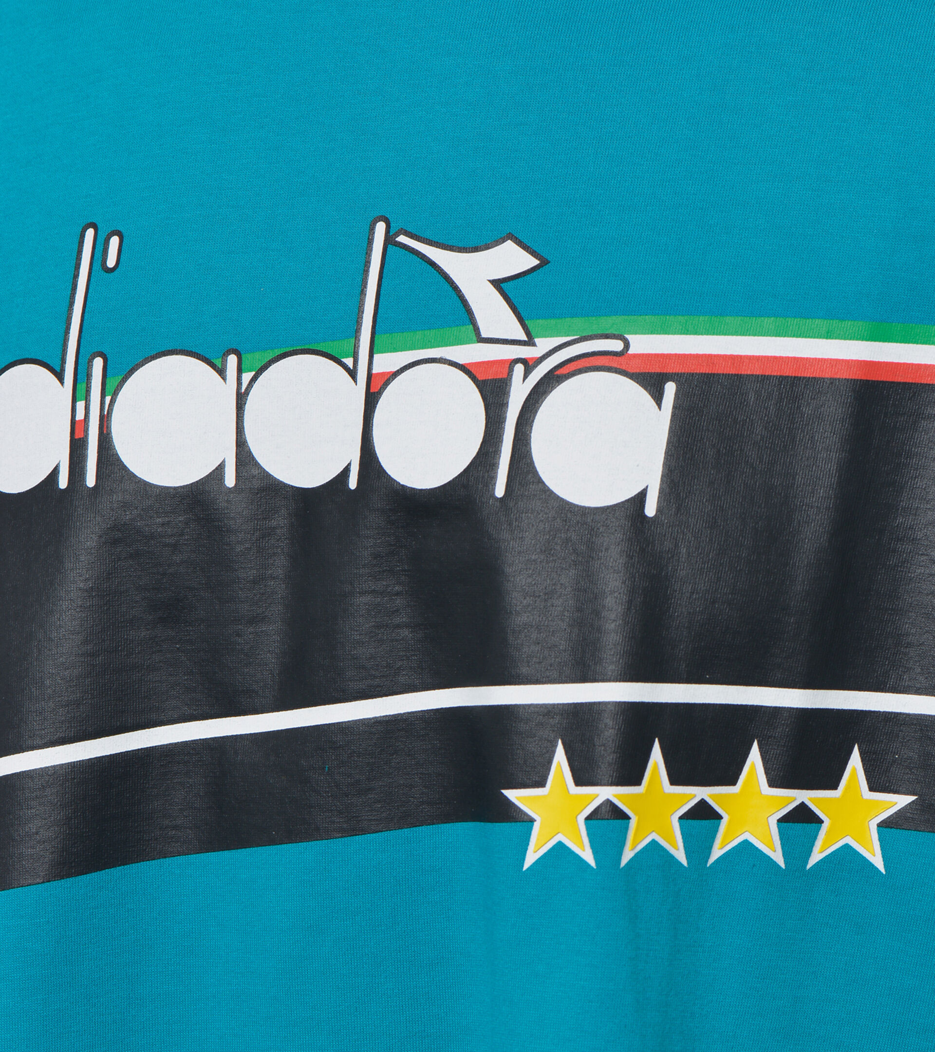 Apparel Sportswear UOMO T-SHIRT SS ICON STELLA VERDE ACQUA Diadora