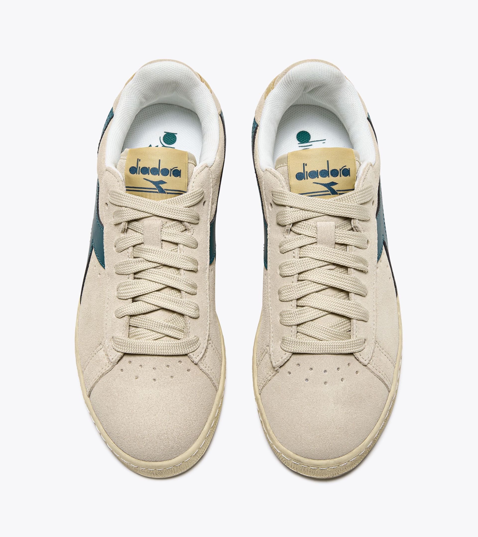 Sneaker sportiva - Per ogni genere GAME L LOW SUEDE WAXED CREMA NUVOLA - Diadora