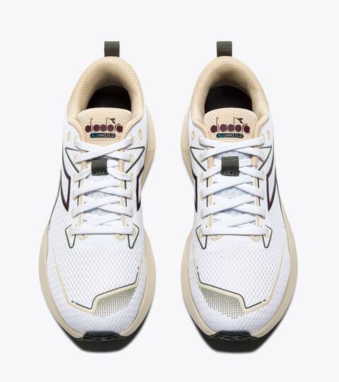 MYTHOS BLUSHIELD VIGORE 4, WHITE/TURTLEDOVE Running shoe - Stability and protection - Men’s MYTHOS BLUSHIELD VIGORE 4 WHITE/TURTLEDOVE - Diadora