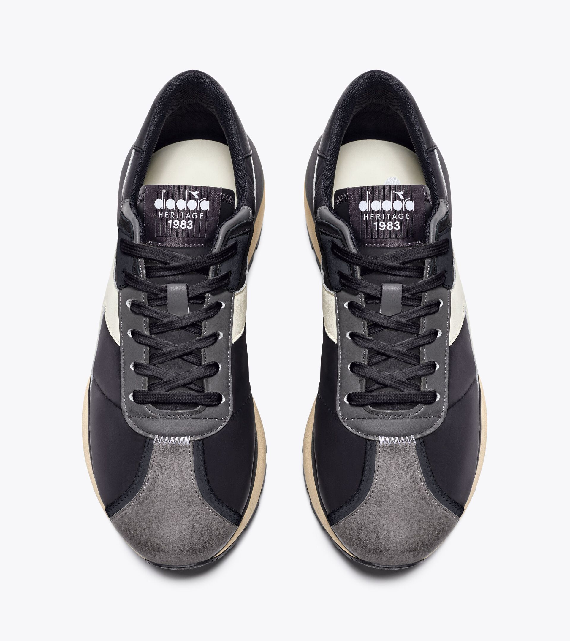 Heritage sneaker - Gender Neutral MERCURY ELITE BLACK/WHITE PRISTINE - Diadora