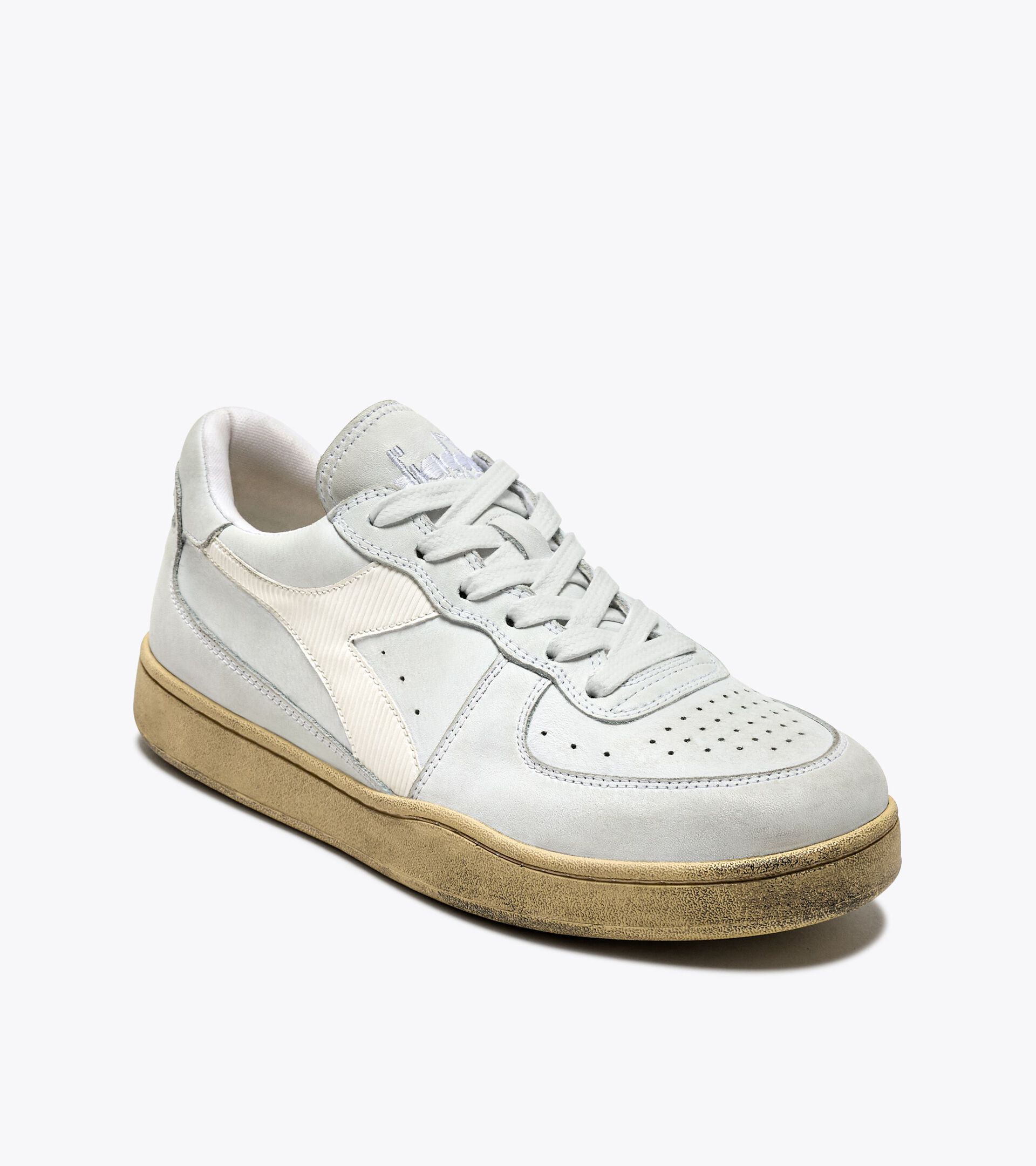 Zapatillas Heritage - Gender neutral MI BASKET LOW USED BLANCO/BLANCO - Diadora