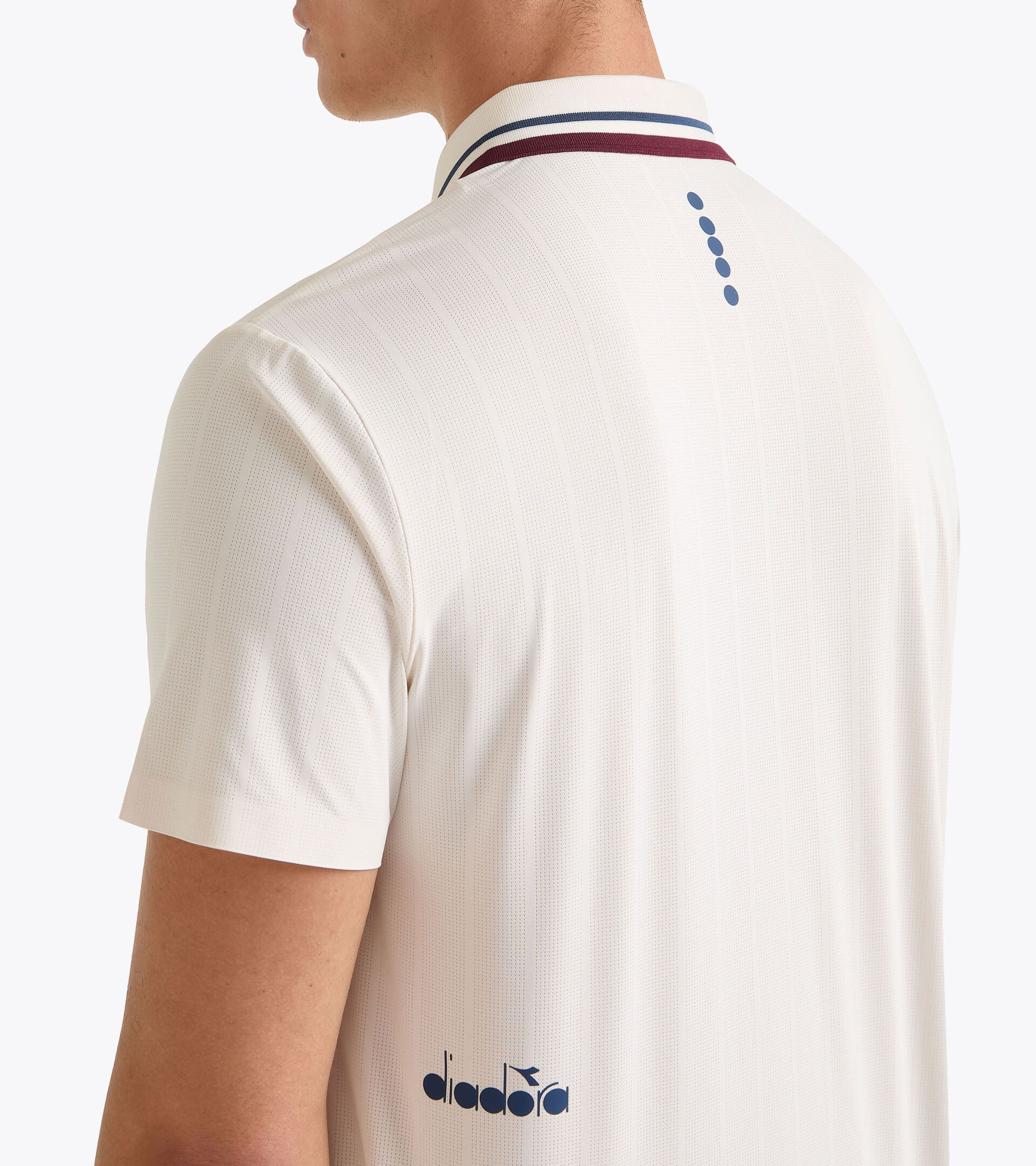 Tennis polo shirt - Competition - Men’s
 SS POLO ICON WHISPER WHITE - Diadora