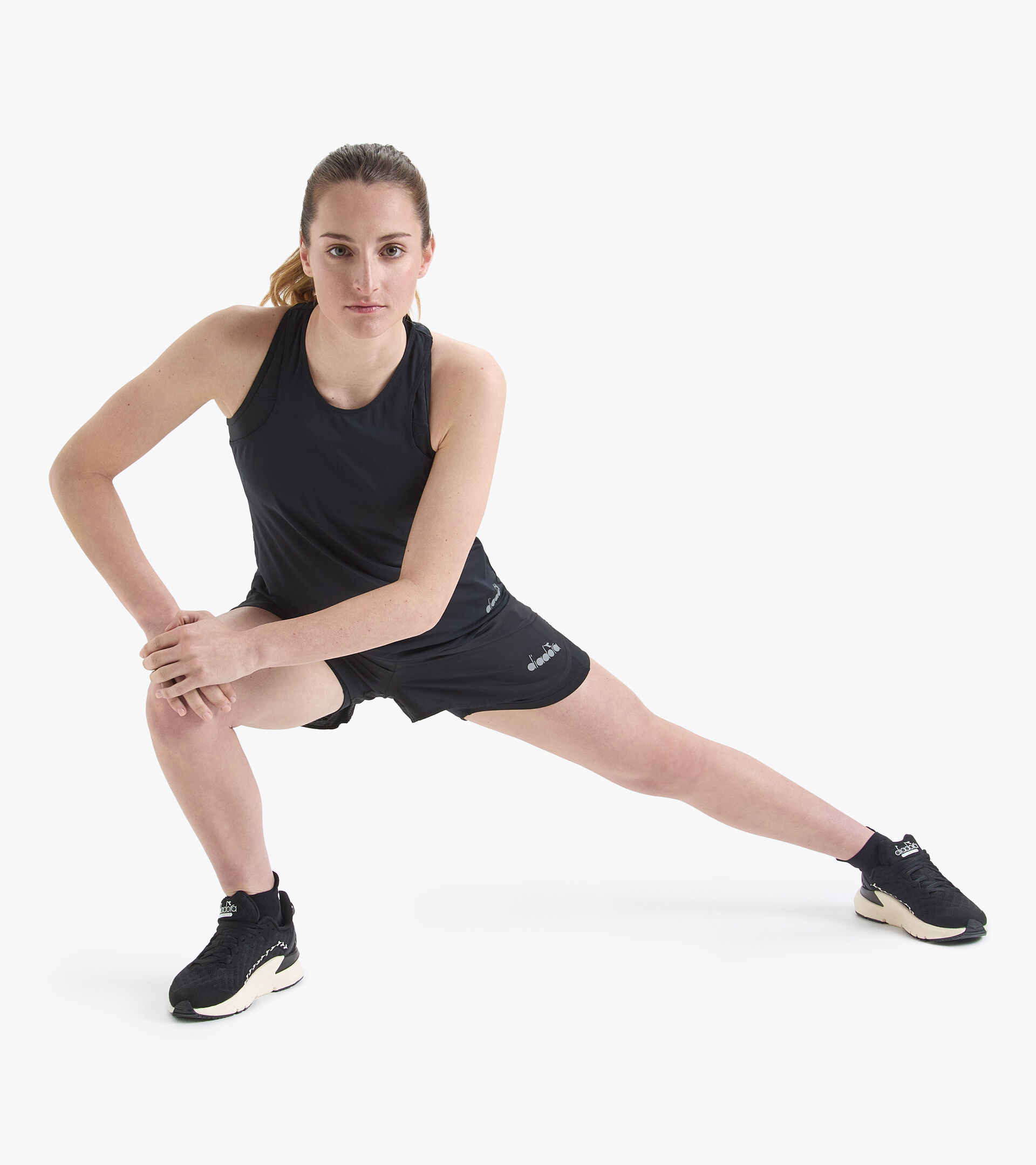 Running tank - Women L. SUPER LIGHT TANK BE ONE BLACK - Diadora