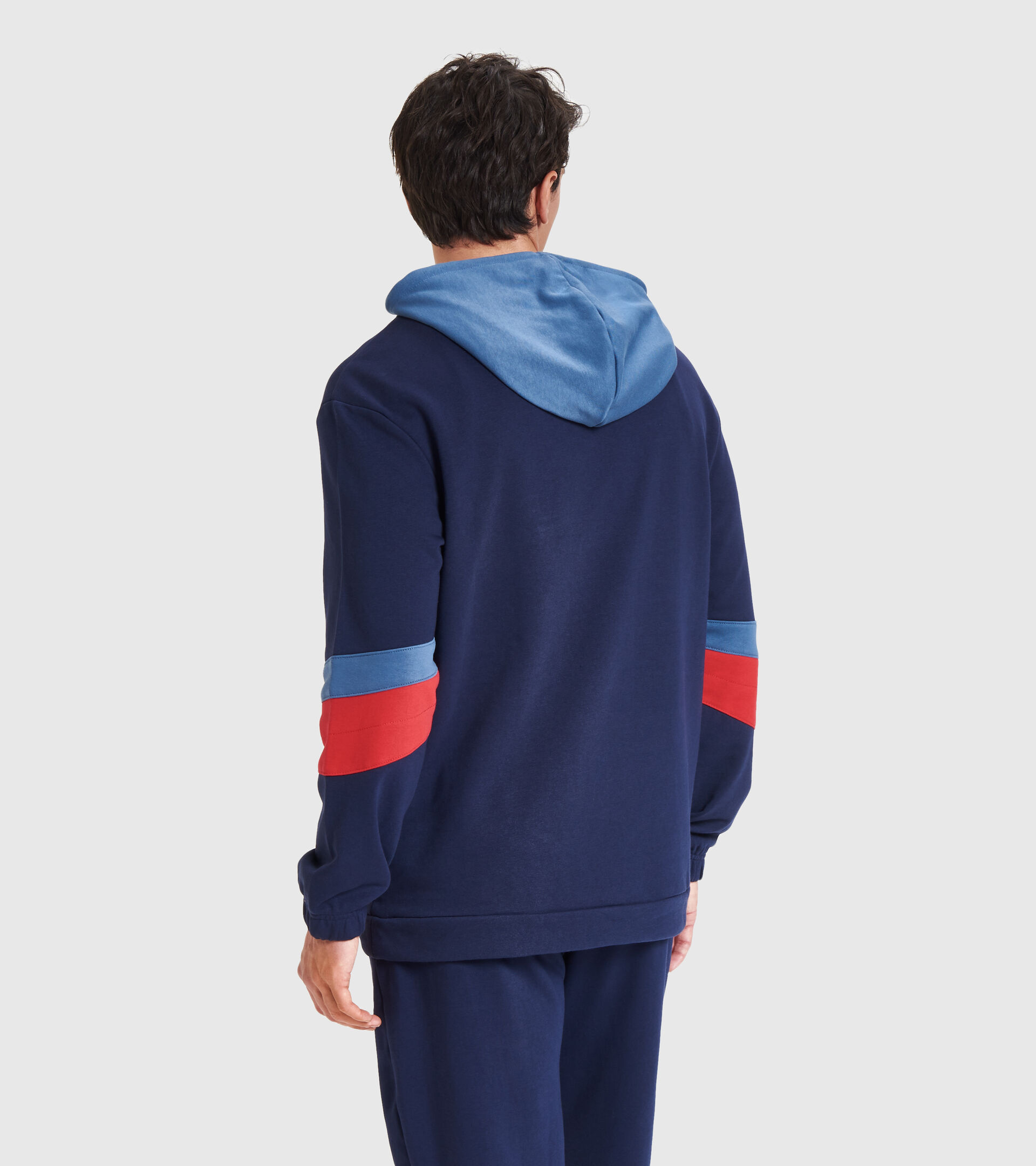 Hooded sweatshirt - Men HOODIE SWEAT SHIELD CLASSIC NAVY - Diadora