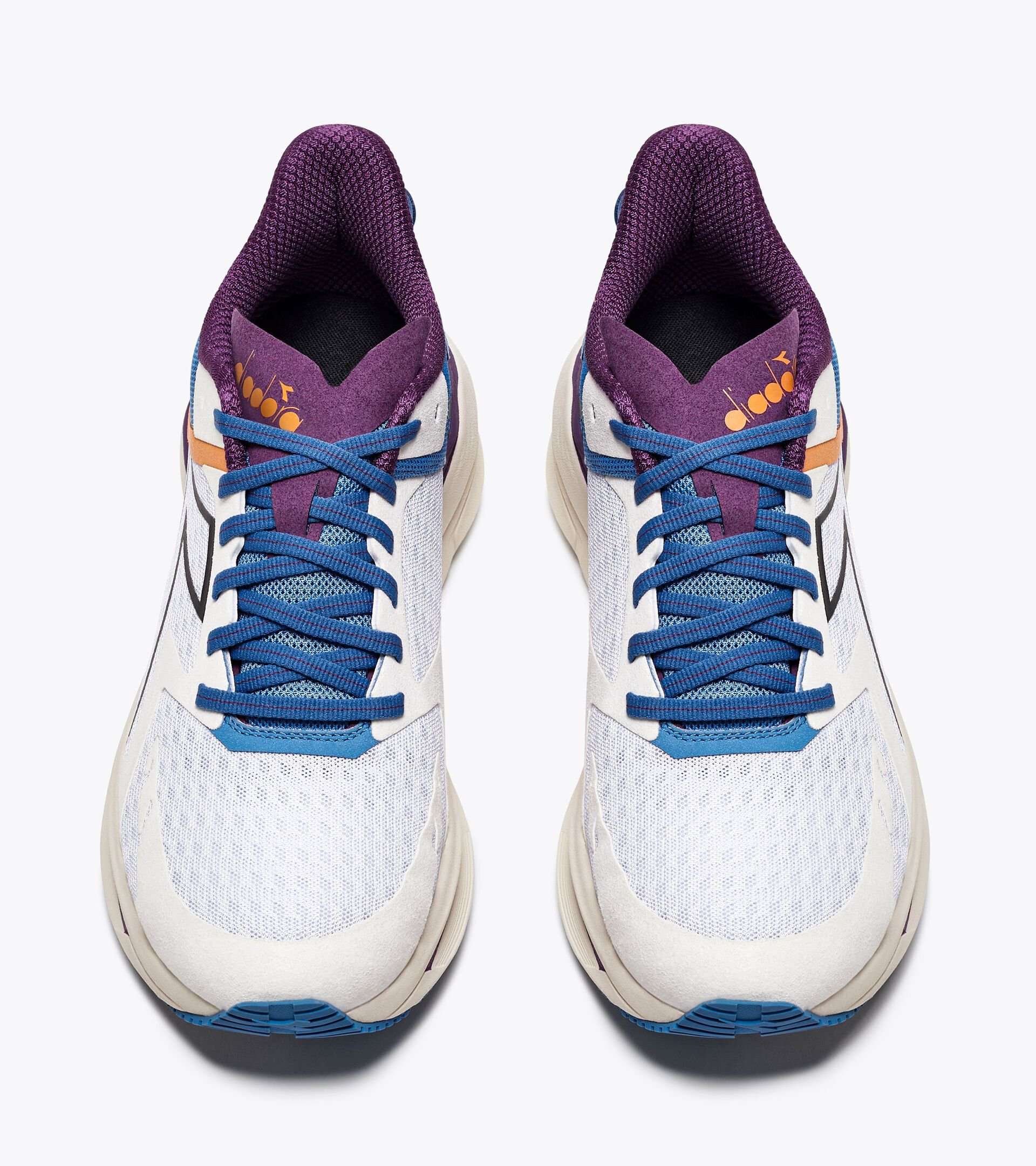 Running shoe - Comfort and stability - Men's CELLULA WHT/PACIFIC COAST/SUNSET PRPL - Diadora