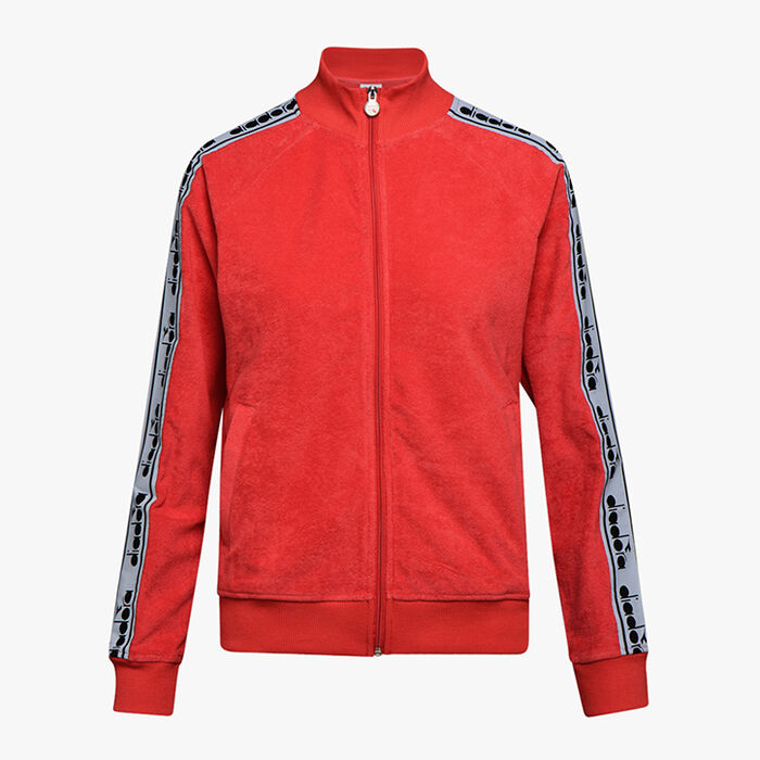 L. TRACK JACKET TROFEO, POPPY RED, large