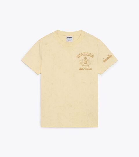 Camiseta de manga corta - Regular - Mujer L. T-SHIRT SS AVENUE LAB I BEIGE NABO SUECO - Diadora