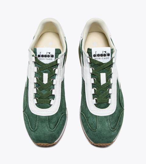 EQUIPE '75 SW, VERDE JARDIN Zapatilla Heritage de piel y caña baja - Para todos los géneros EQUIPE '75 SW VERDE JARDIN - Diadora