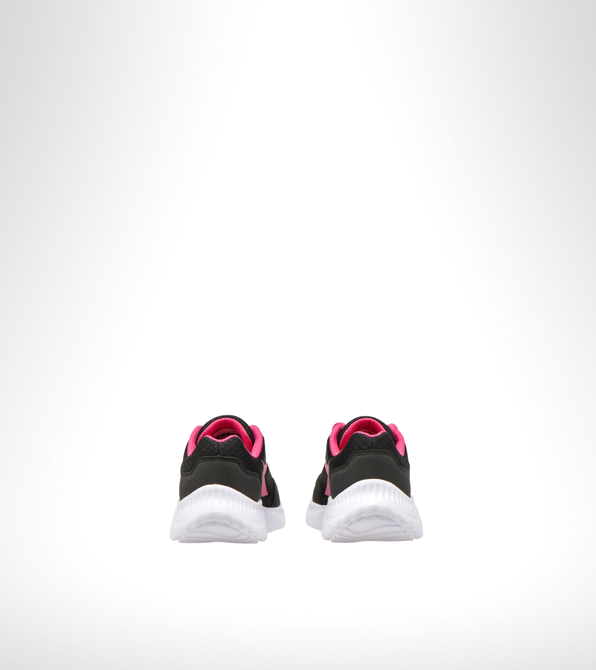 Running shoe - Unisex kids ROBIN 2 JR BLACK/MAGENTA - Diadora