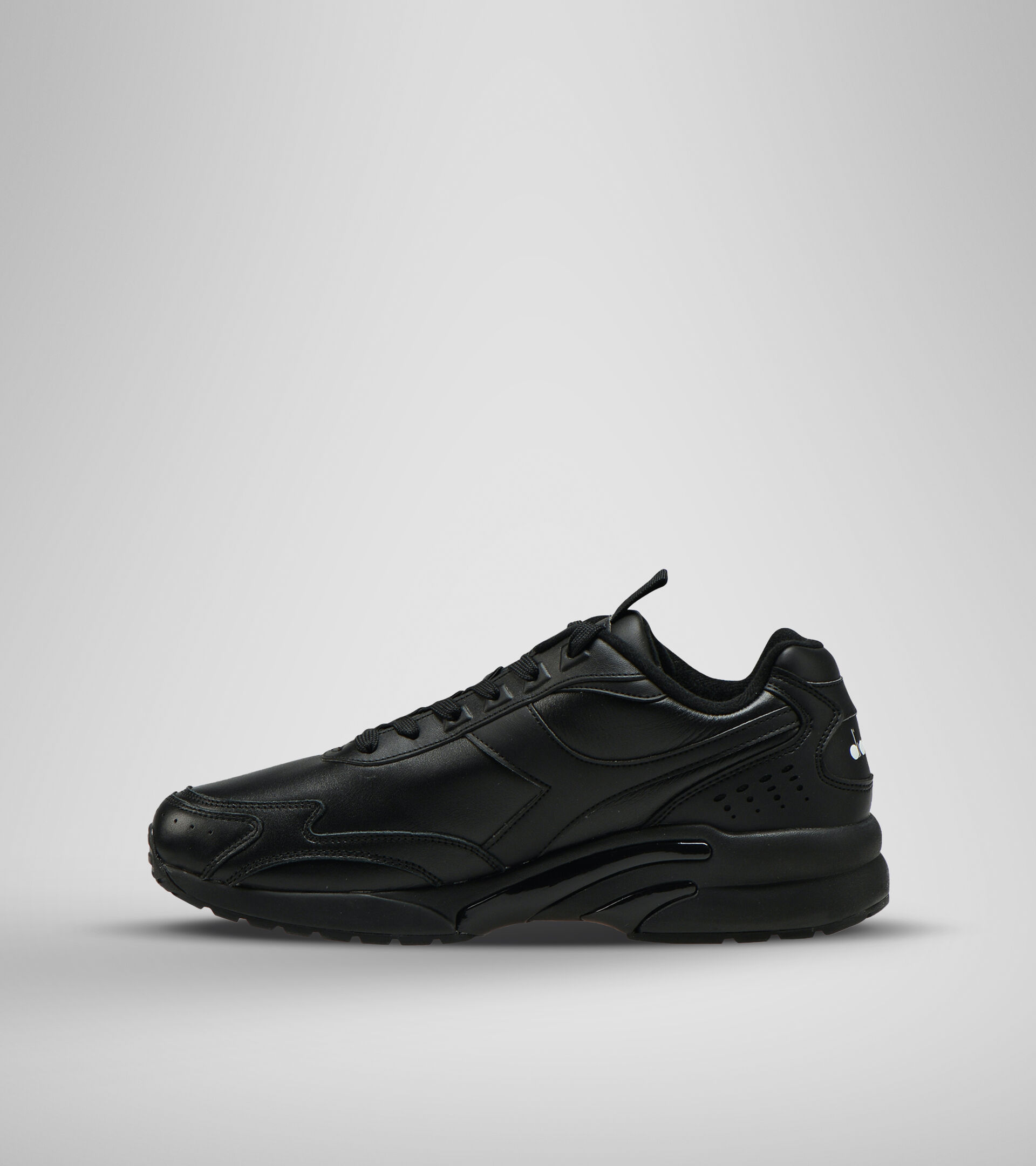 Sports shoe - Unisex DISTANCE 280 LEATHER BLACK /BLACK /BLACK - Diadora