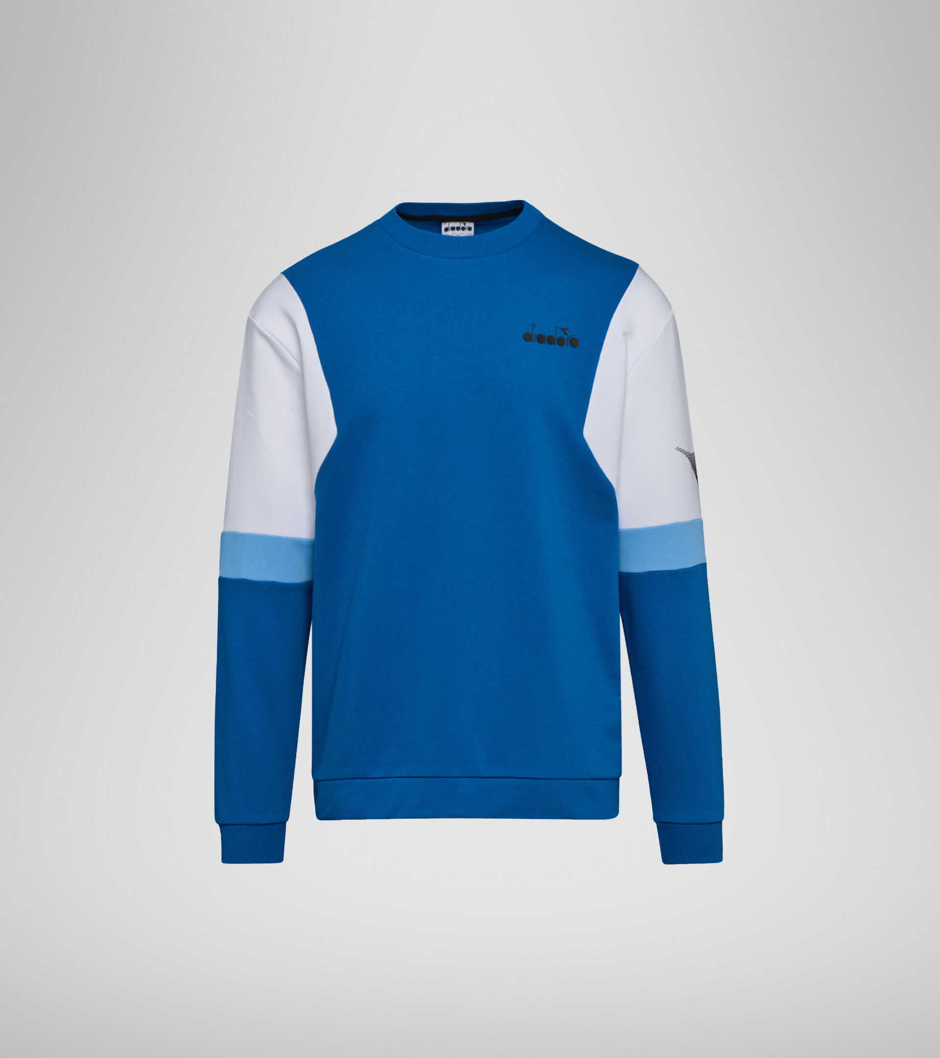 Crew-neck sweatshirt - Men SWEATSHIRT CREW DIADORA CLUB MYKONOS BLUE - Diadora