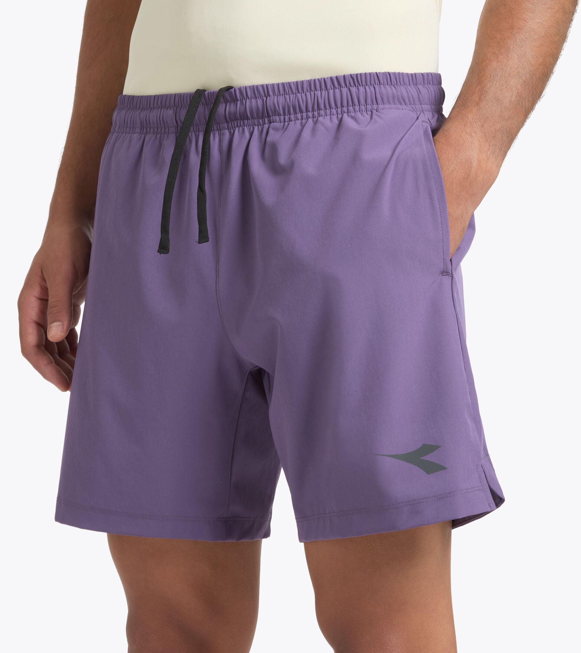 7&rsquo;&rsquo; Running Shorts - Men&rsquo;s SHORTS 7 VIOLET GRAPE COMPOTE - Diadora