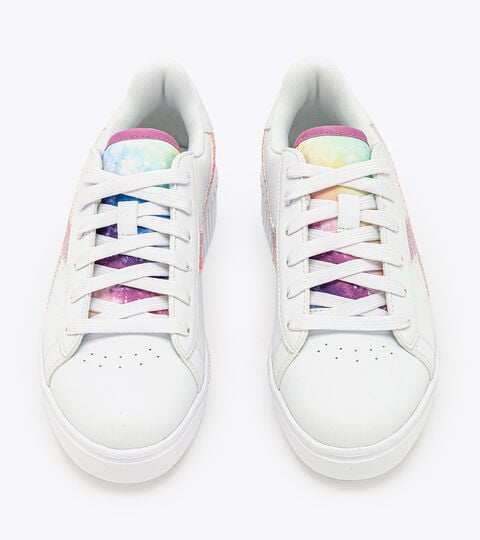 GAME STEP GLOW GS, WHITE/CYCLAMEN Sports shoes - Youth 8-16 years
GAME STEP GLOW GS WHITE/CYCLAMEN - Diadora