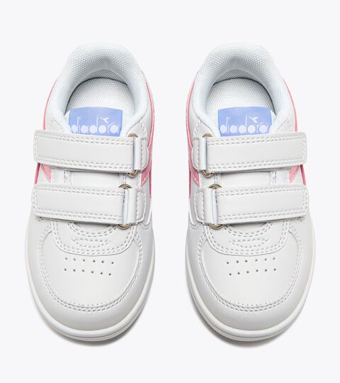 RAPTOR LOW TD, WHT/ALMOND BLOSSOM/HYDRANGEA Sports shoes - Toddlers 1-4 years RAPTOR LOW TD WHT/ALMOND BLOSSOM/HYDRANGEA - Diadora