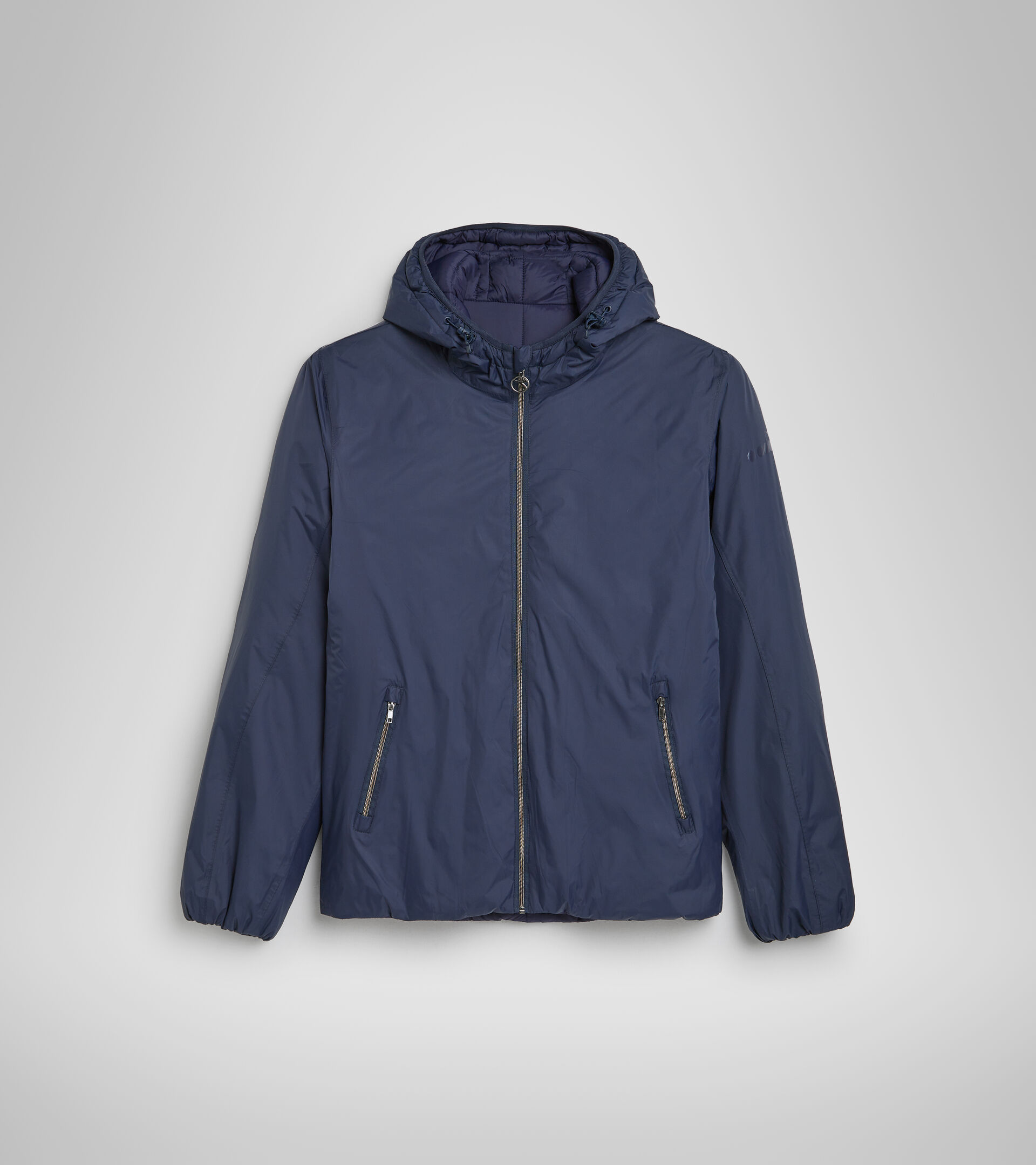 Reversible puffer jacket - Men HOODIE INSULATED JACKET CLASSIC NAVY/BLUE COSMOS - Diadora