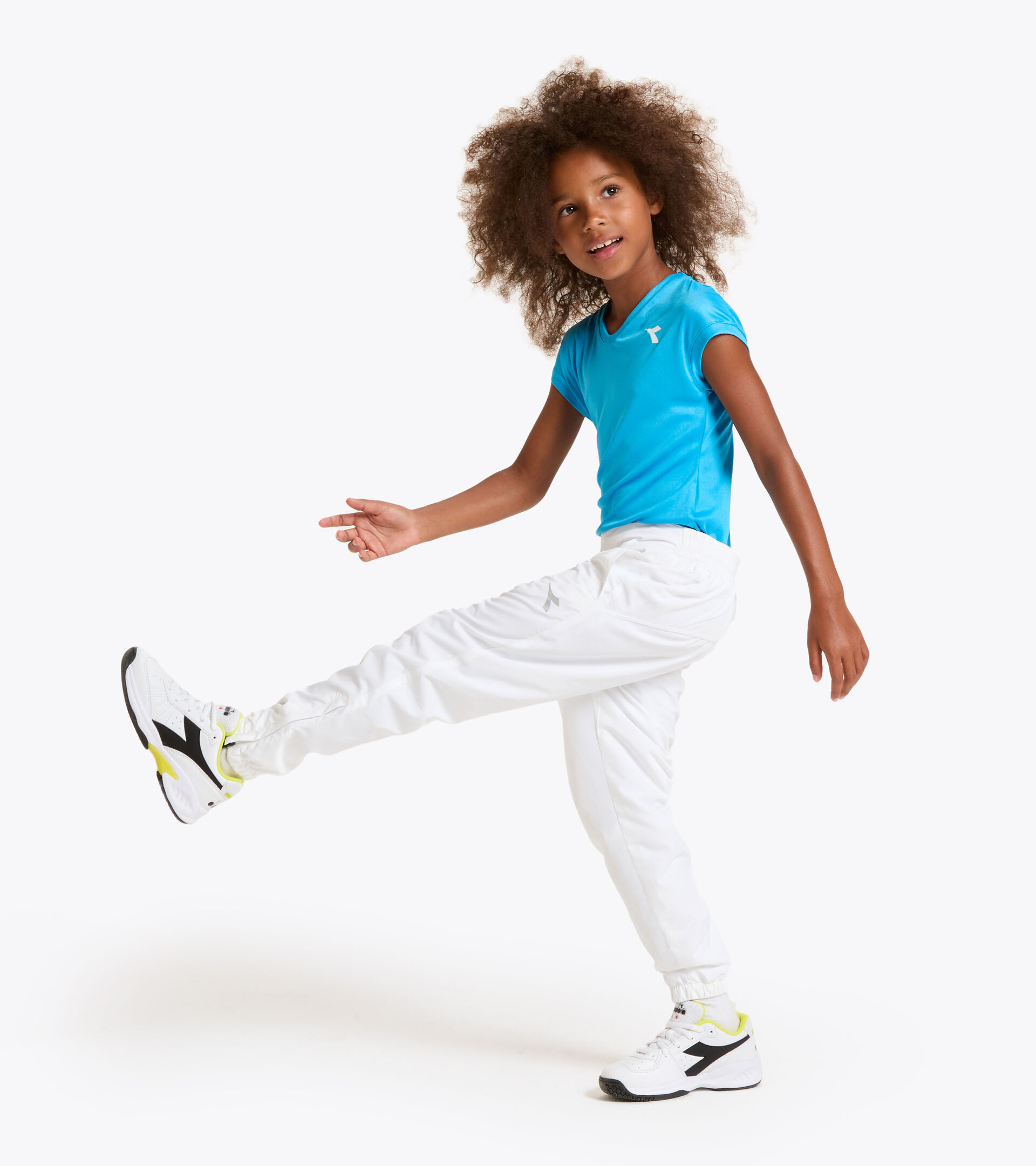 Pantalon de tennis - Junior G. PANT COURT BLANC VIF - Diadora