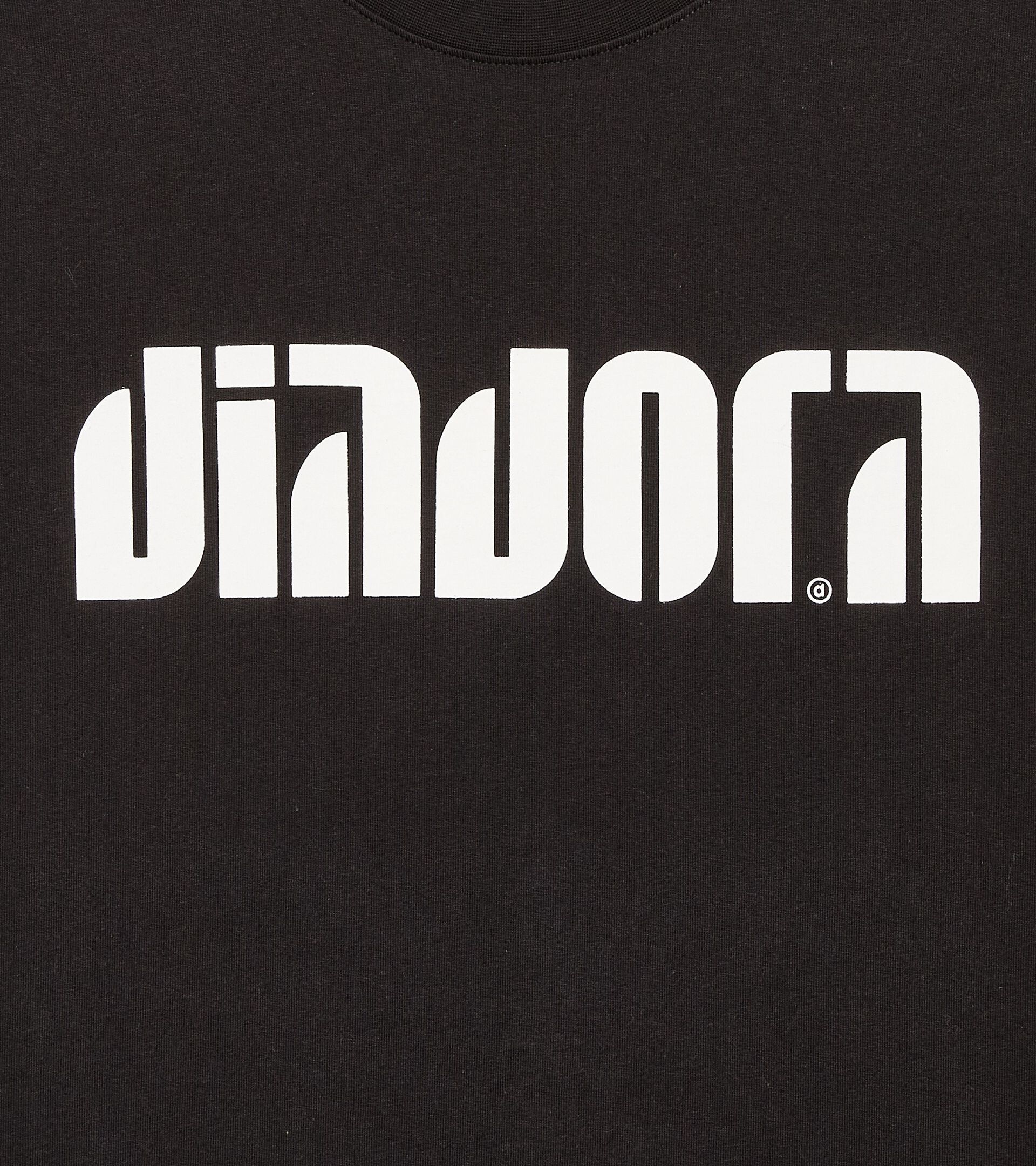 T-shirt - All-gender T-SHIRT SS ATHL. LOGO BLACK - Diadora