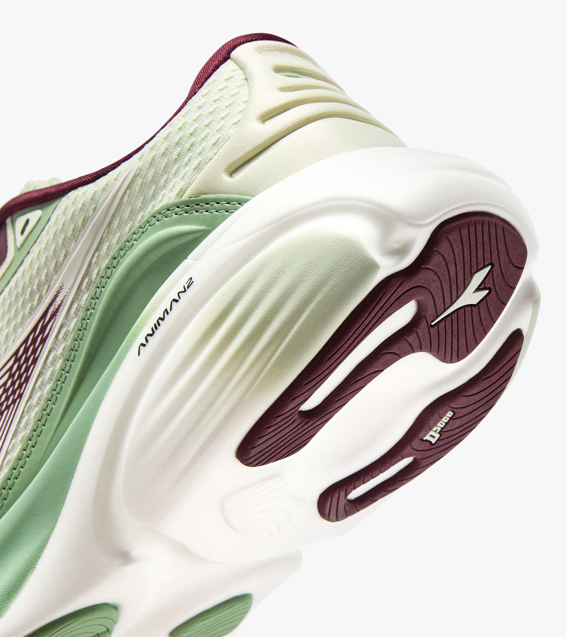 Made in Italy running shoe - Lightness and cushioning - All-Gender ATOMO STAR ALMOST AQUA/WHITE - Diadora