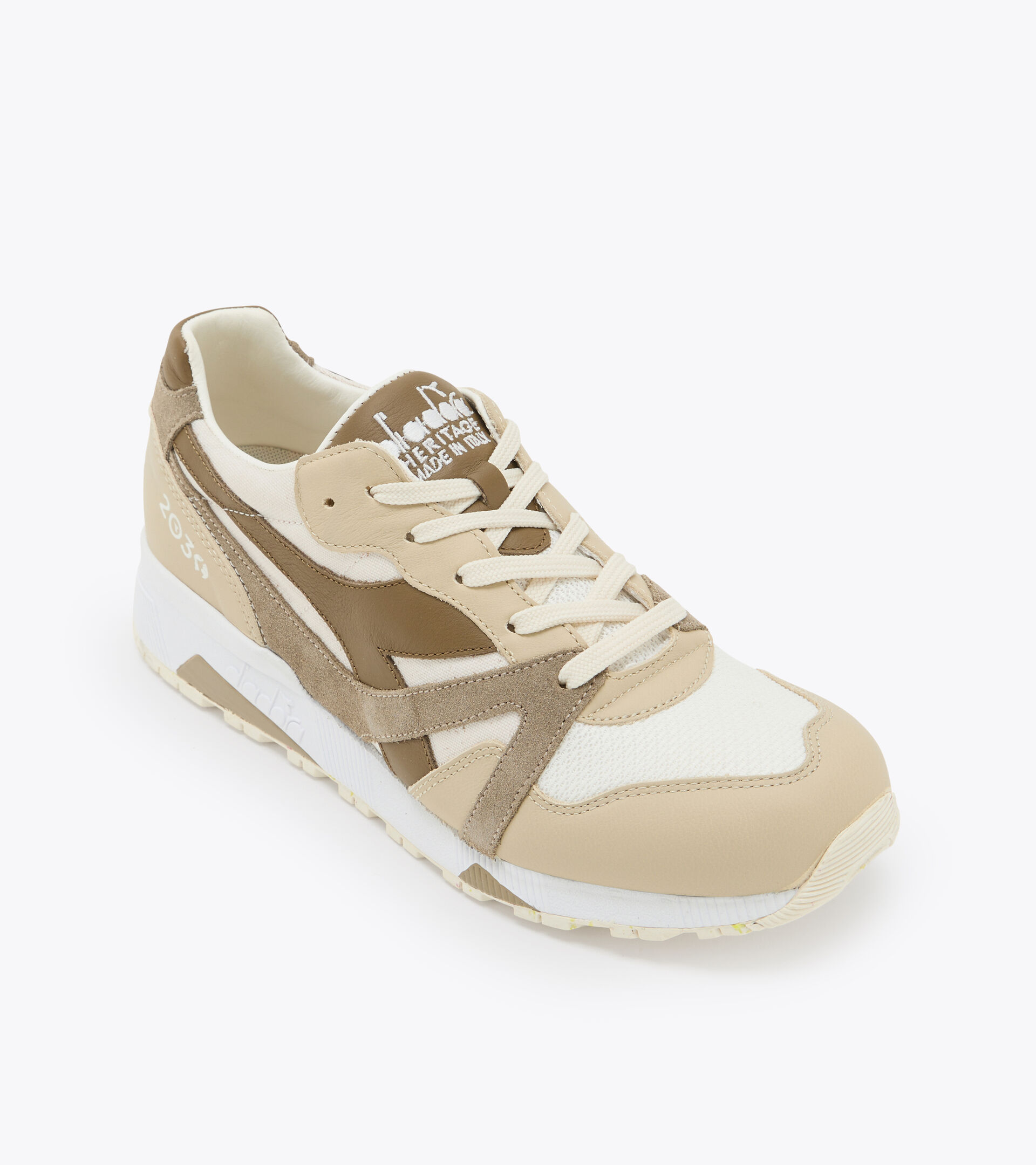 Heritage-Schuh Made in Italy - Herren N9000 2030 ITALIA SILBERREIHER - Diadora