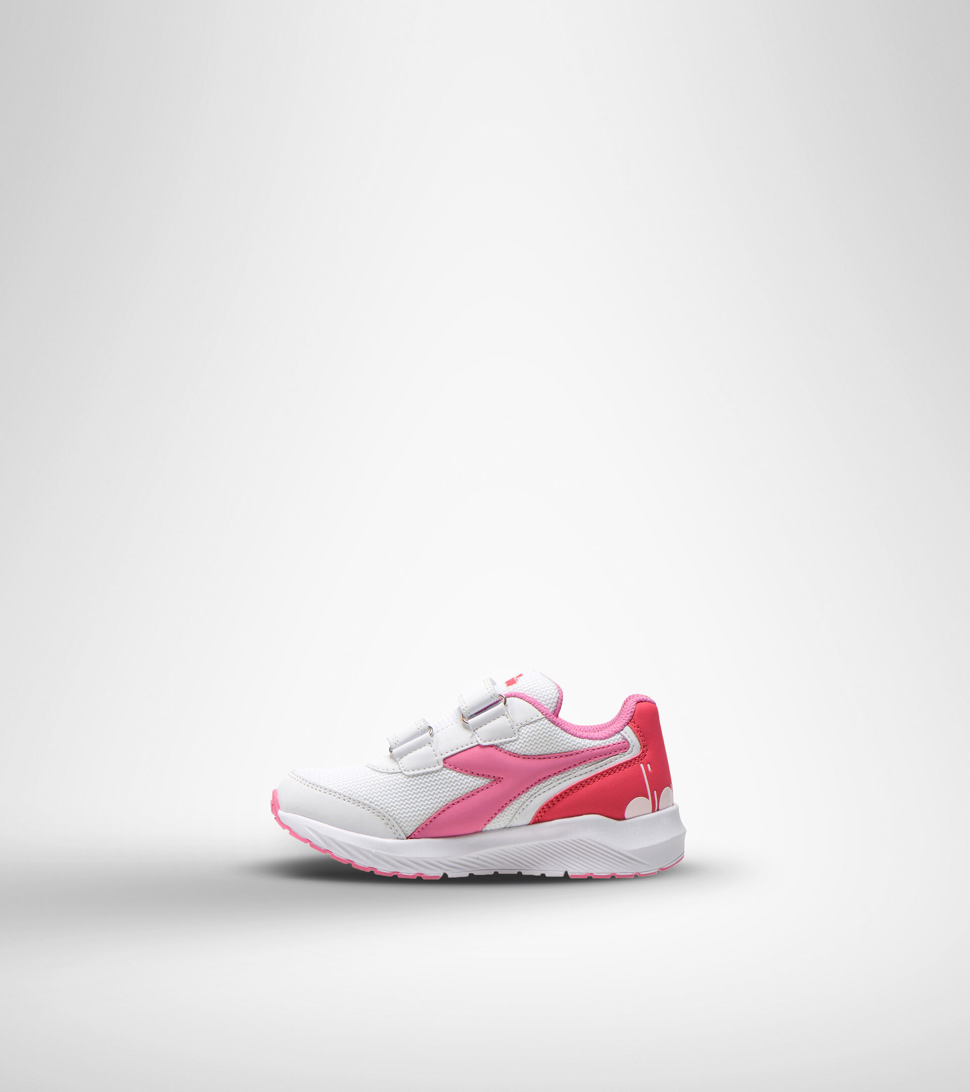 Running shoe - Kids FALCON JR V WHITE/ORCHID PINK - Diadora